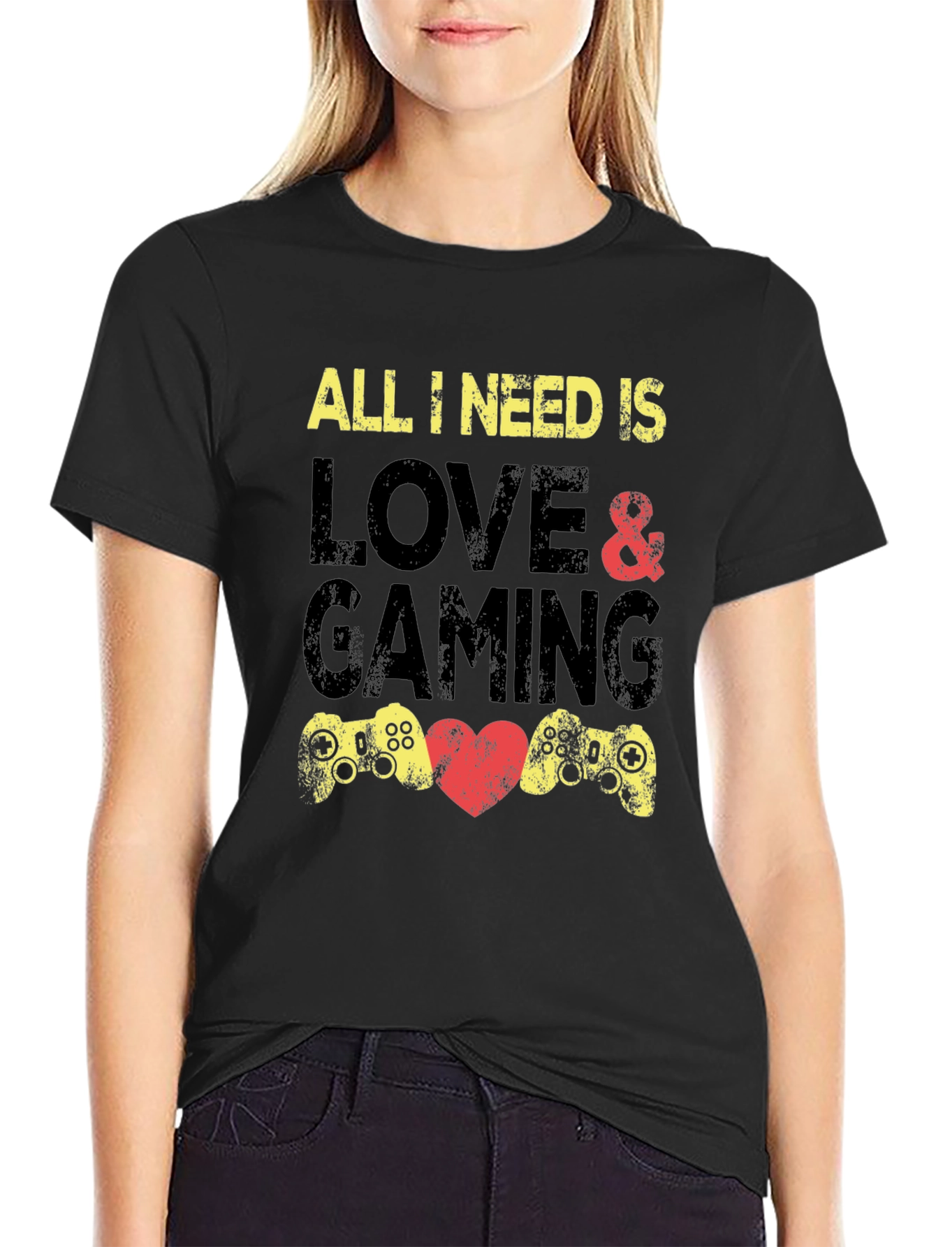 Gamer T-Shirt: All I Need Is Love & Gaming