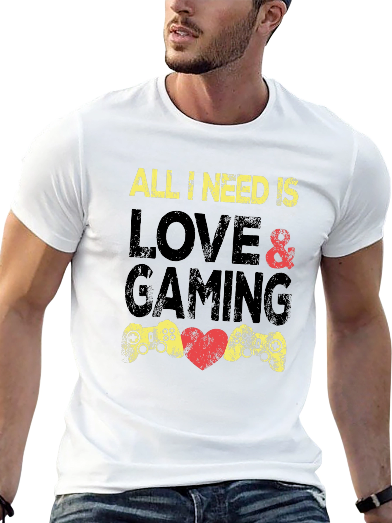 Gamer T-Shirt: All I Need Is Love & Gaming