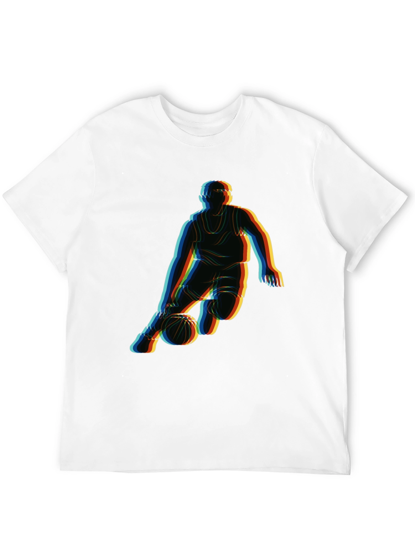 Basketball Player Graphic T-Shirt - Retro Style Tee