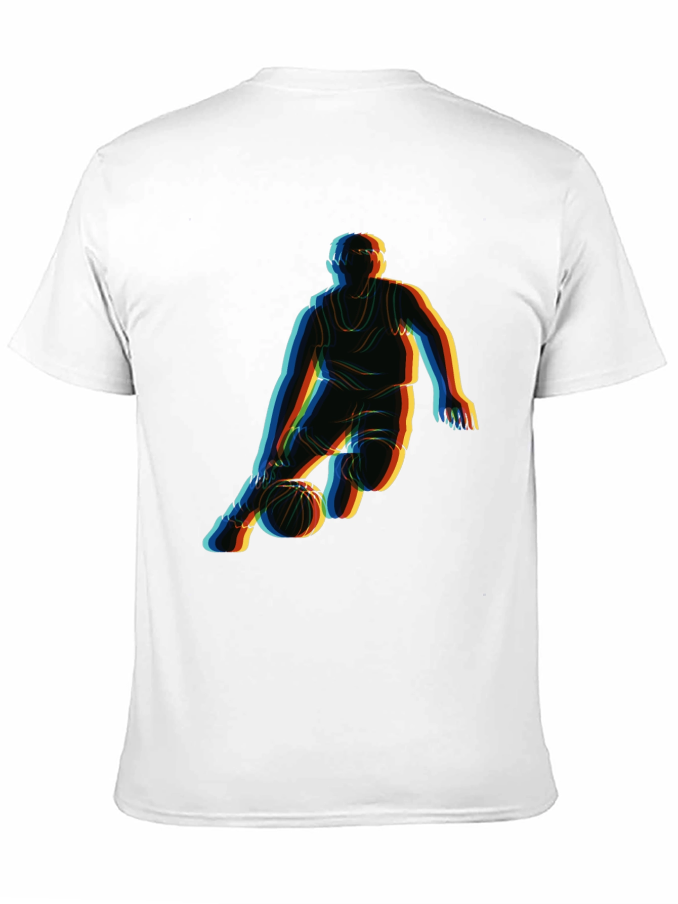 Basketball Player Graphic T-Shirt - Retro Style Tee