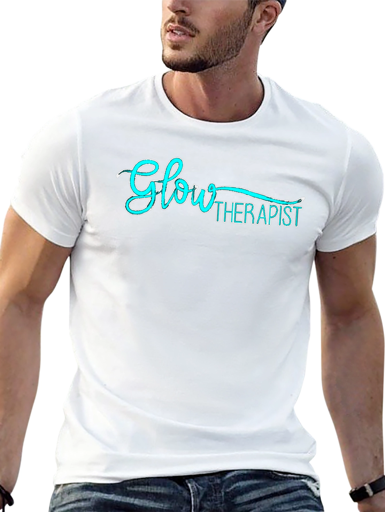 Glow Therapist Graphic Tee - Stylish & Comfortable
