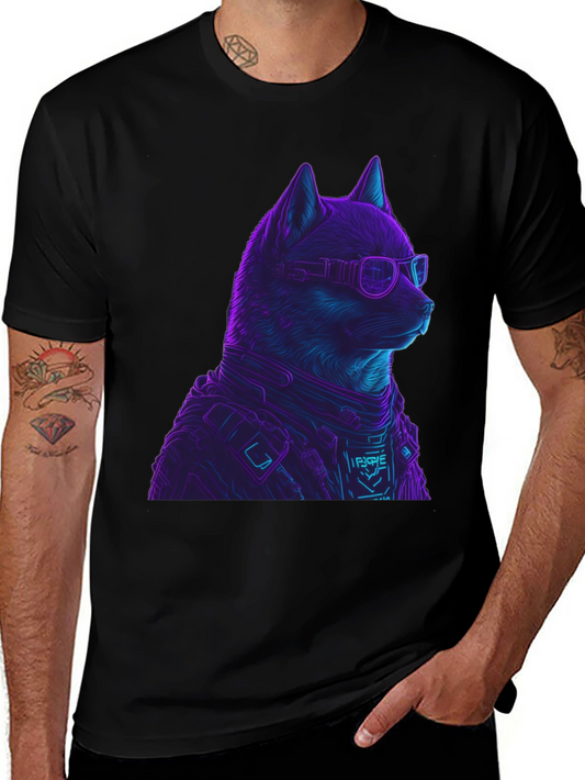 Cyberpunk Dog T-Shirt