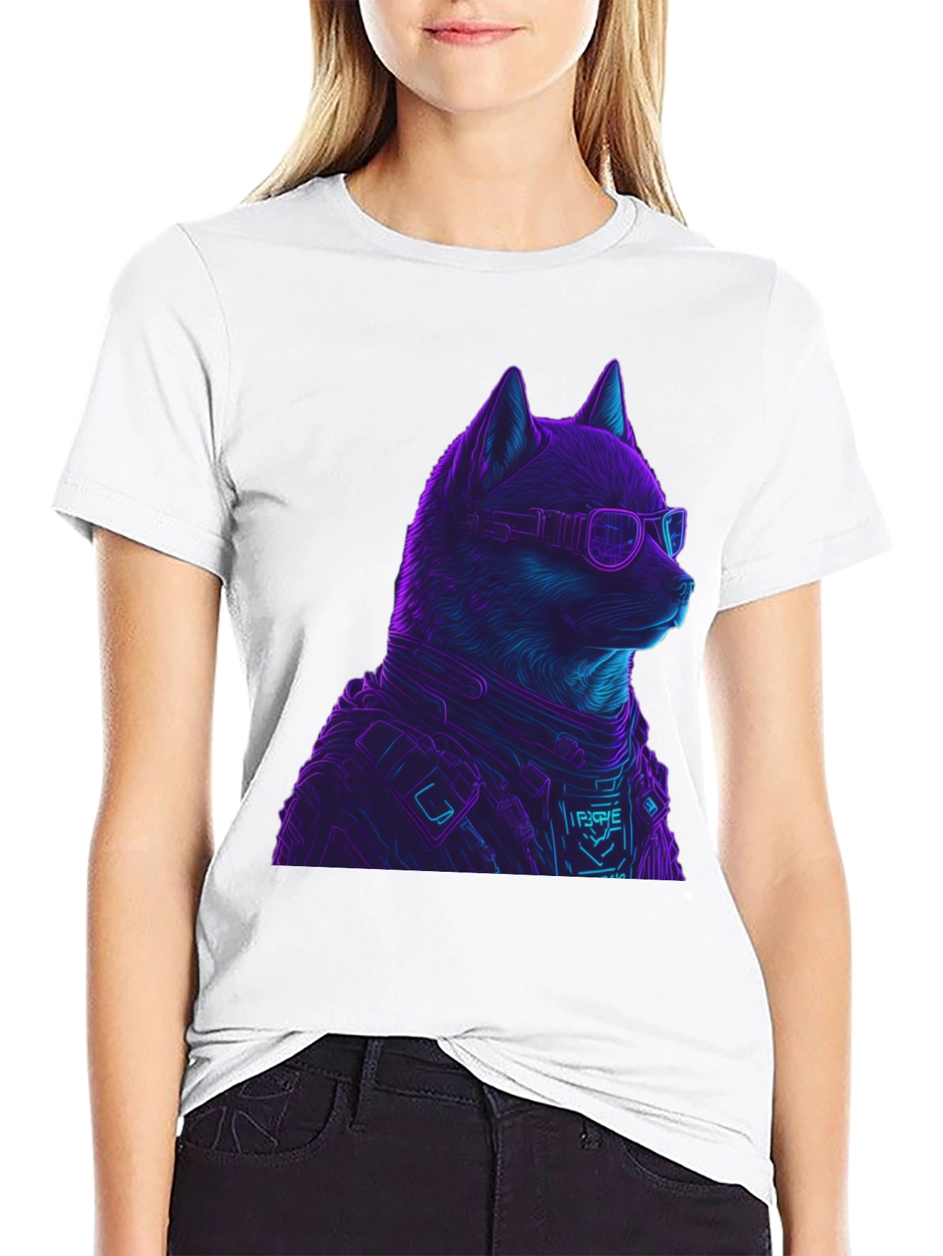 Cyberpunk Dog T-Shirt