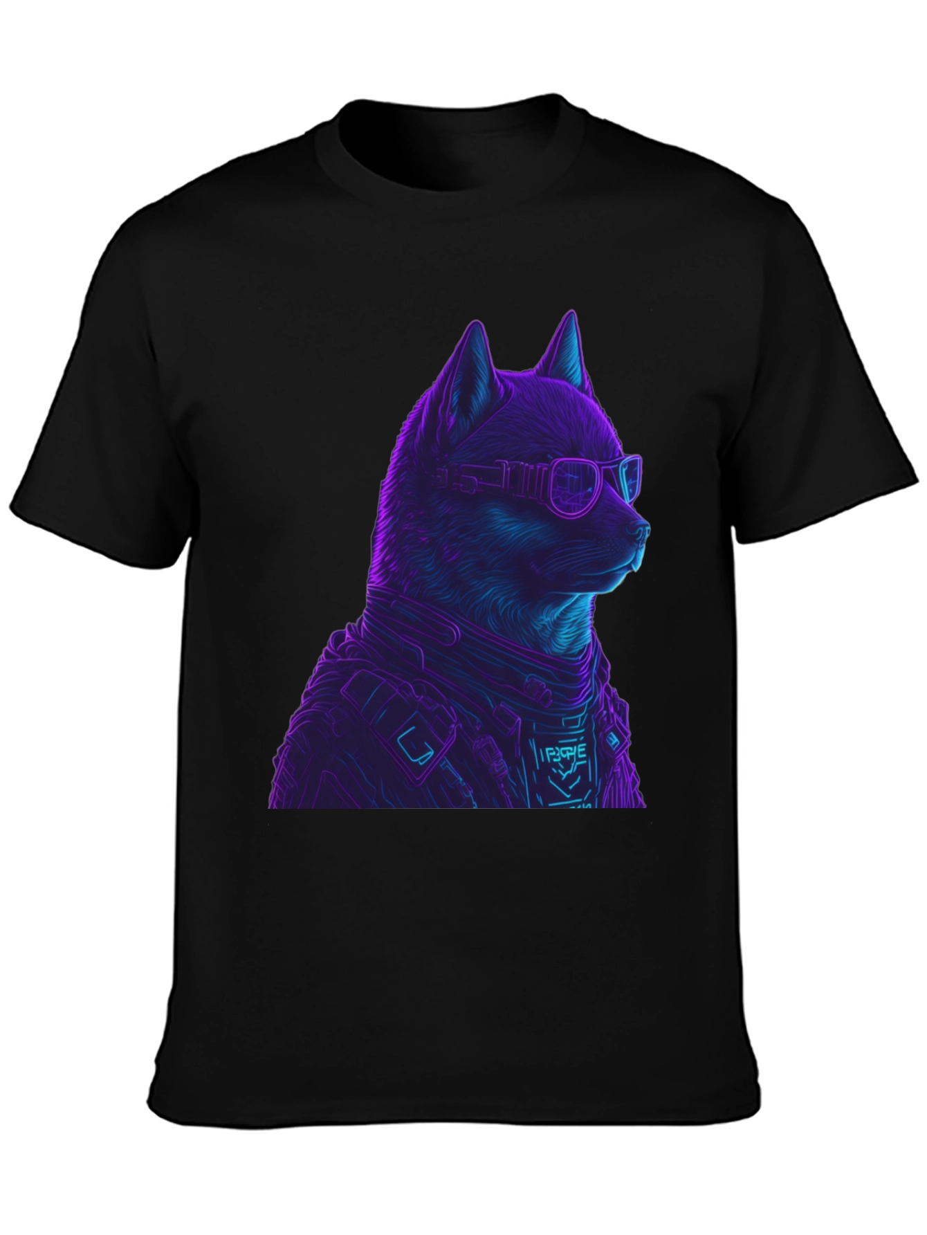 Cyberpunk Dog T-Shirt