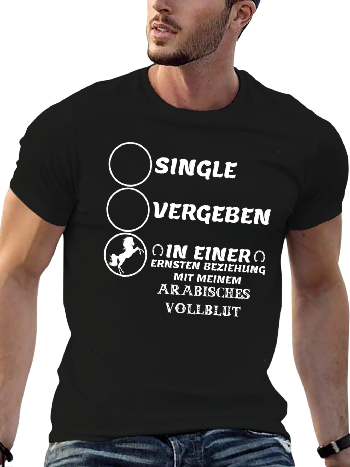 Single Arabisches Vollblut Horse T-Shirt