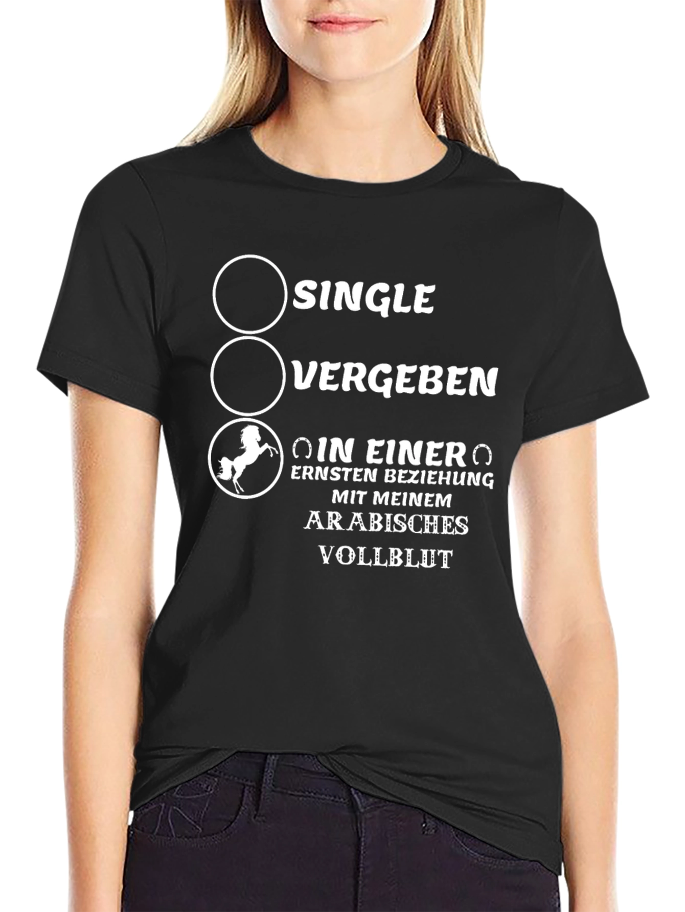 Single Arabisches Vollblut Horse T-Shirt