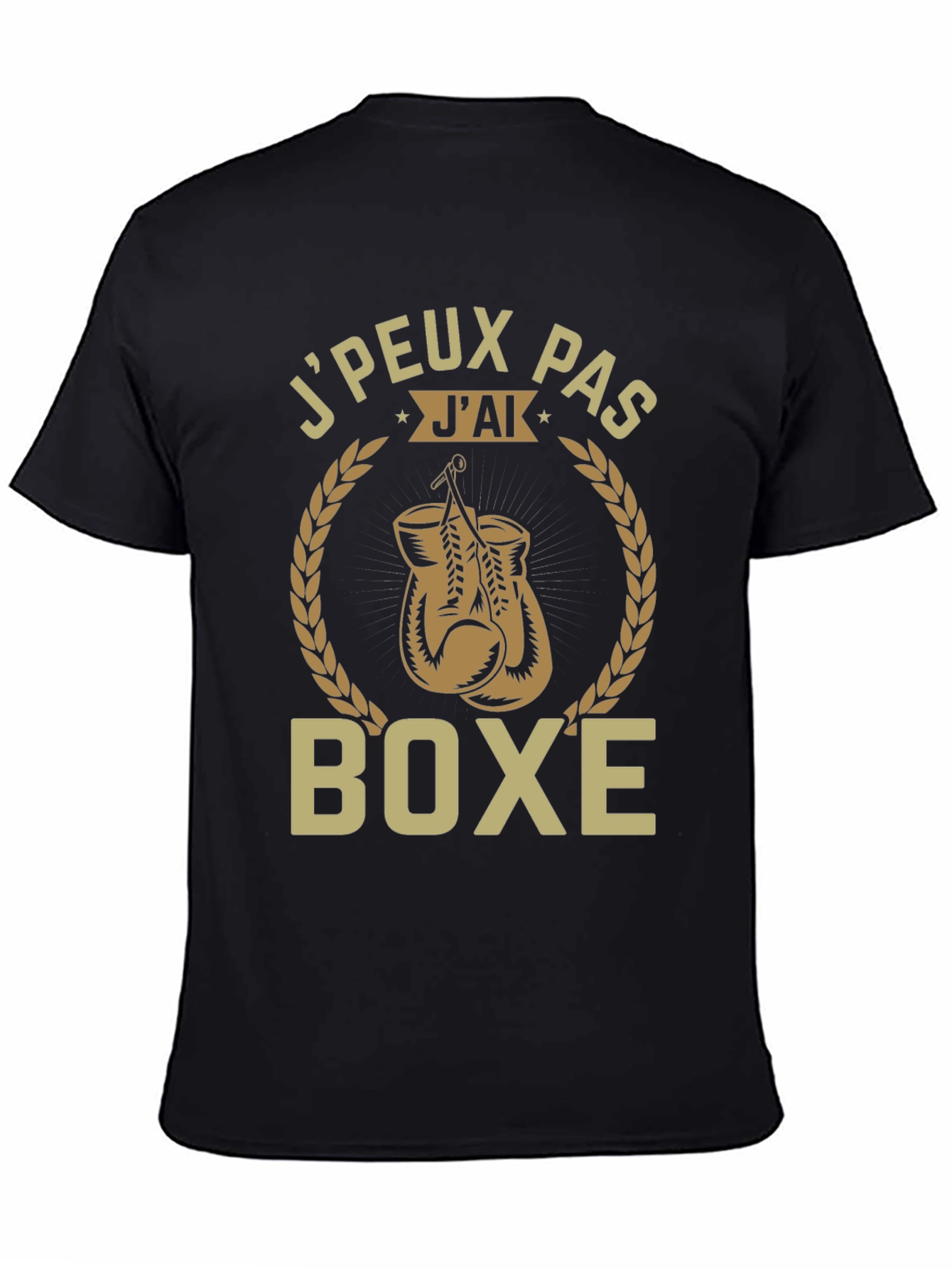 Mens Jpeux Pas Jai Boxe Graphic T-Shirt