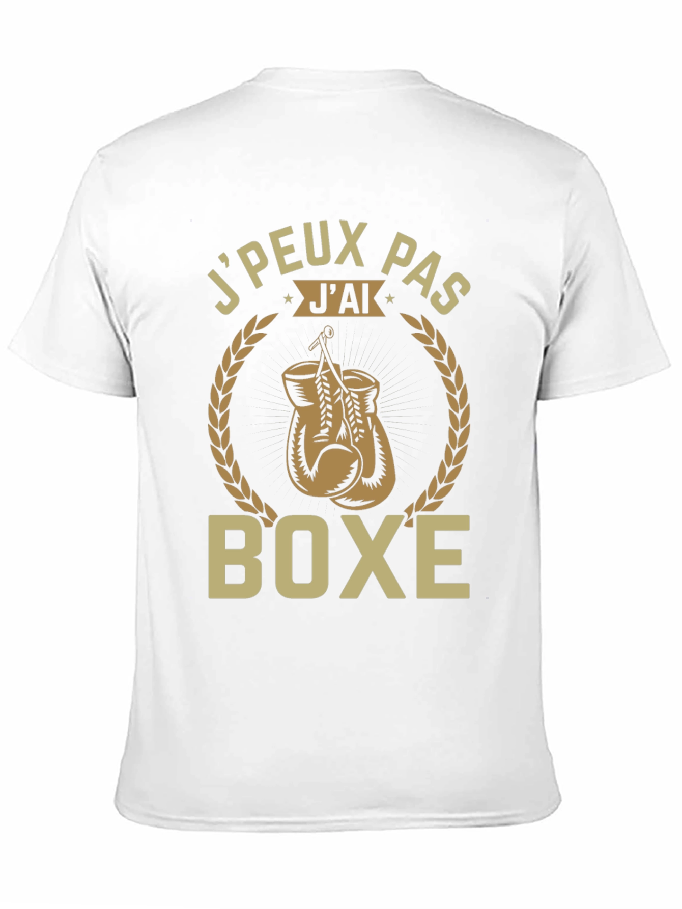 Mens Jpeux Pas Jai Boxe Graphic T-Shirt