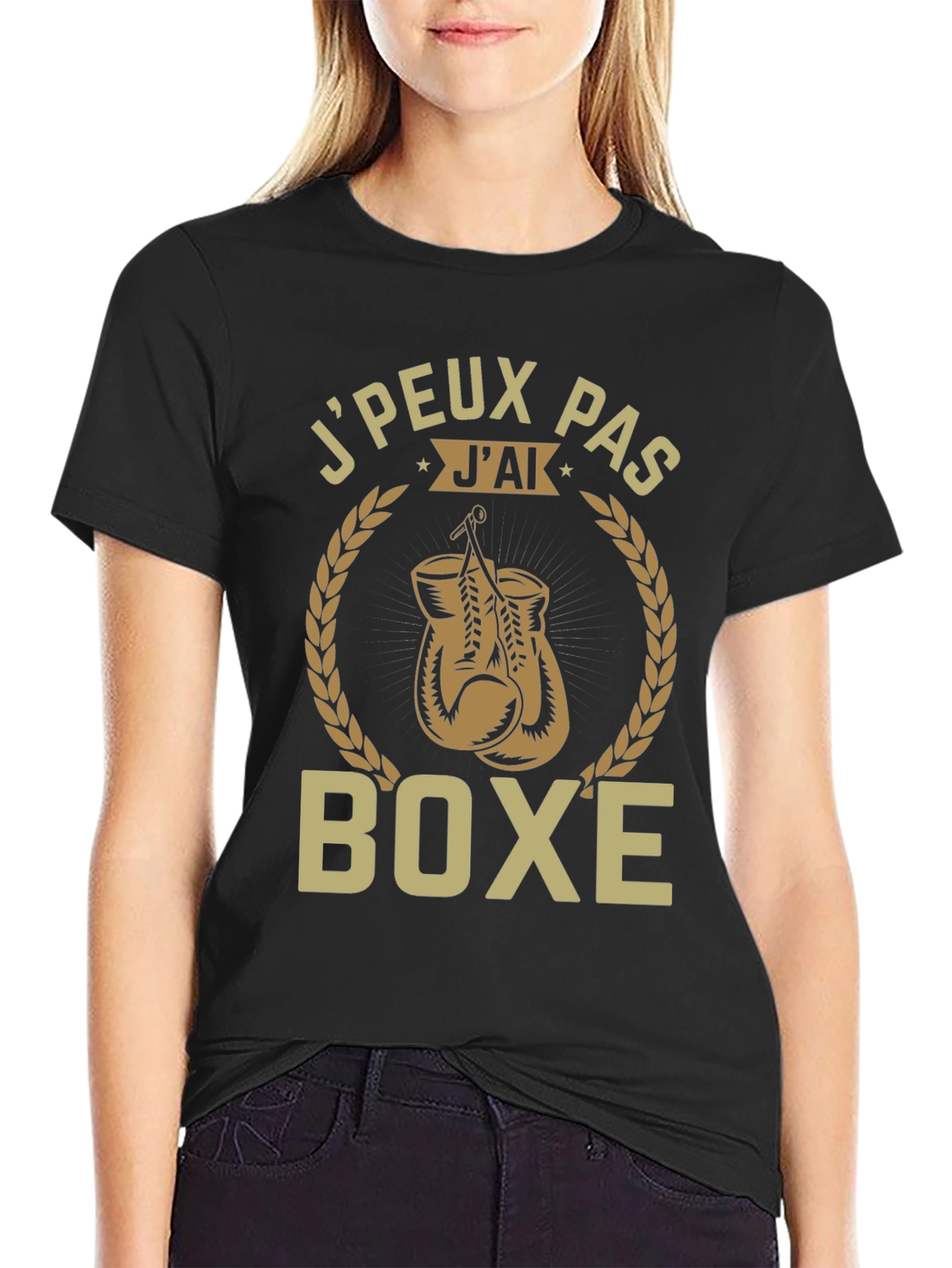 Mens Jpeux Pas Jai Boxe Graphic T-Shirt