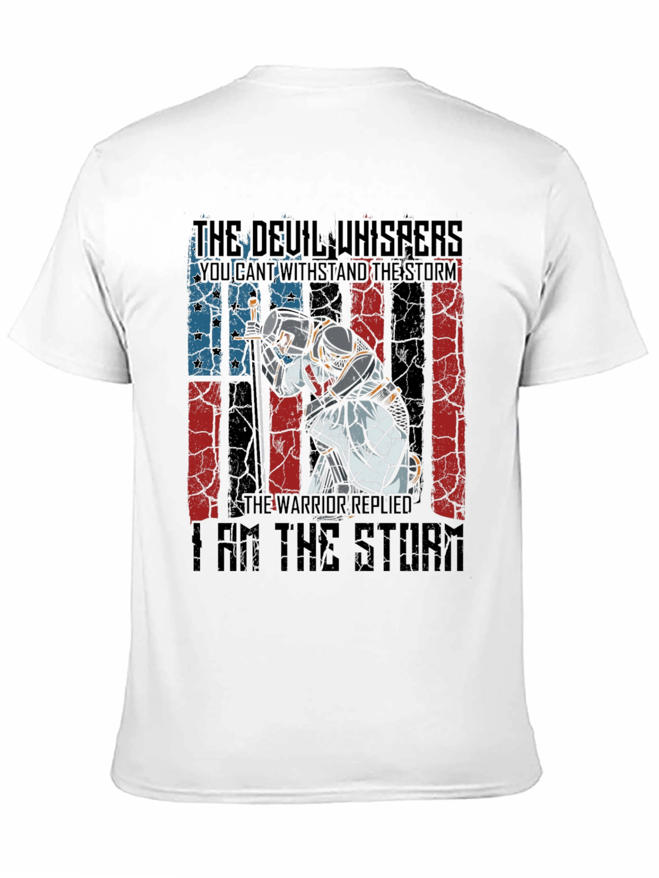 Devil Whispers Warrior Storm T-Shirt