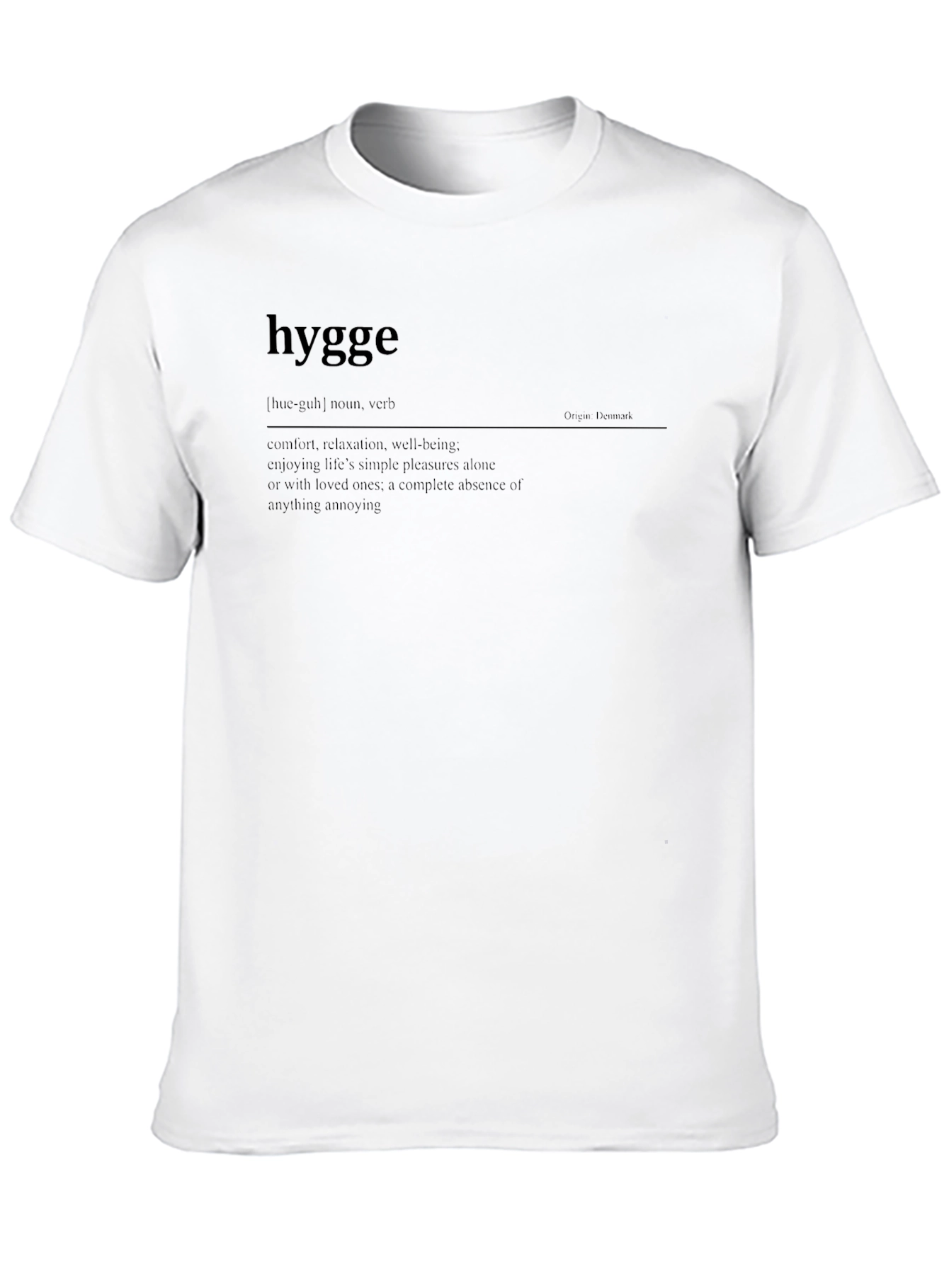 Hygge Definition Graphic T-Shirt