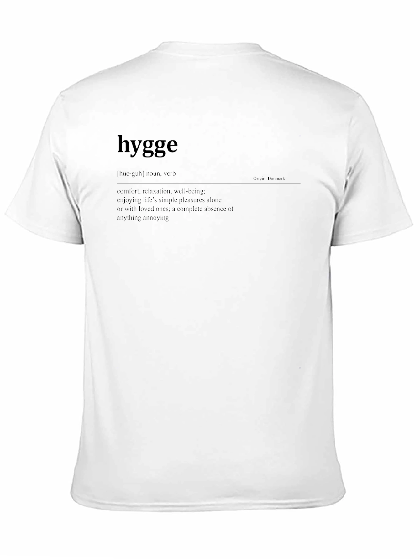 Hygge Definition Graphic T-Shirt