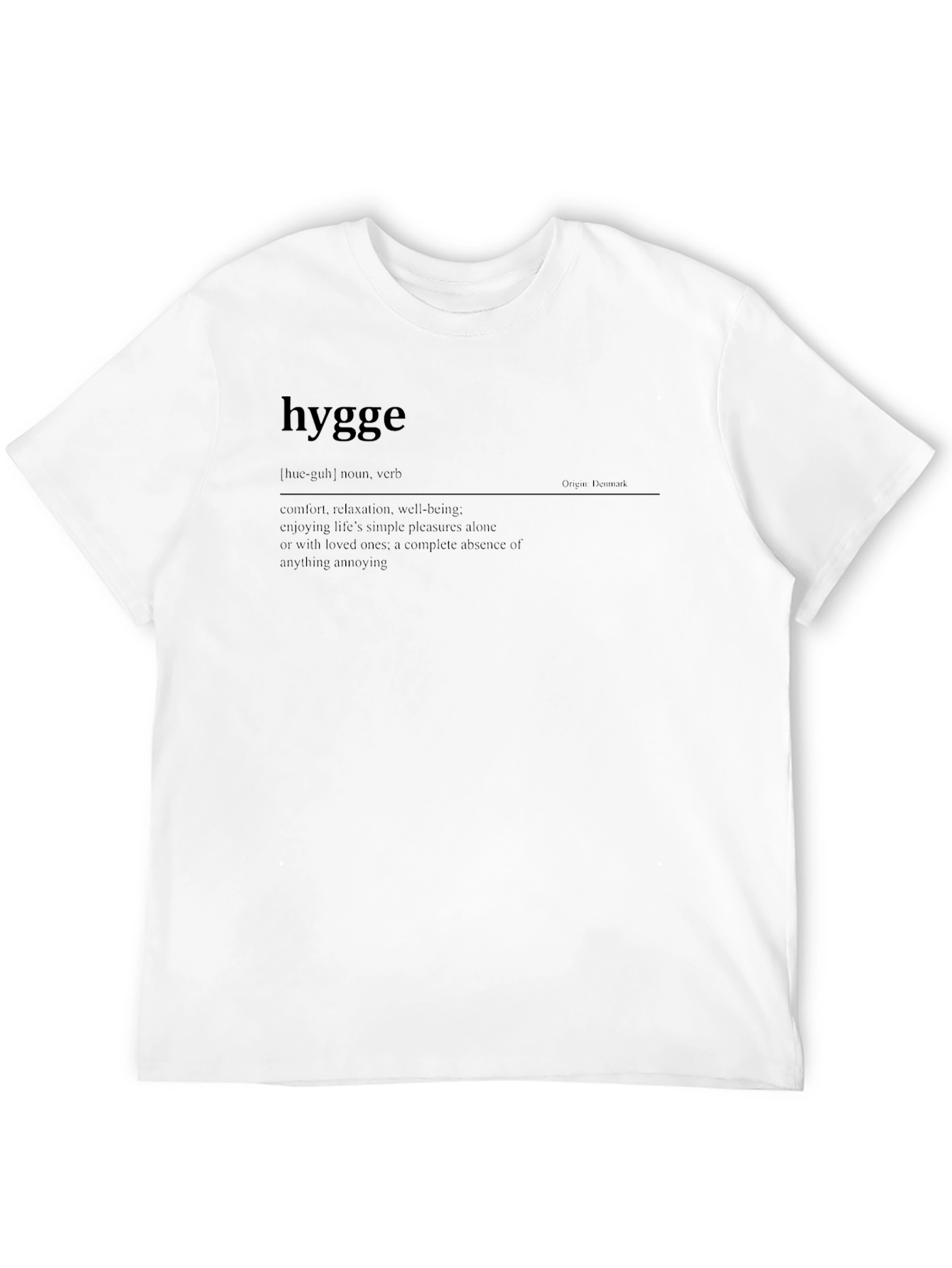 Hygge Definition Graphic T-Shirt