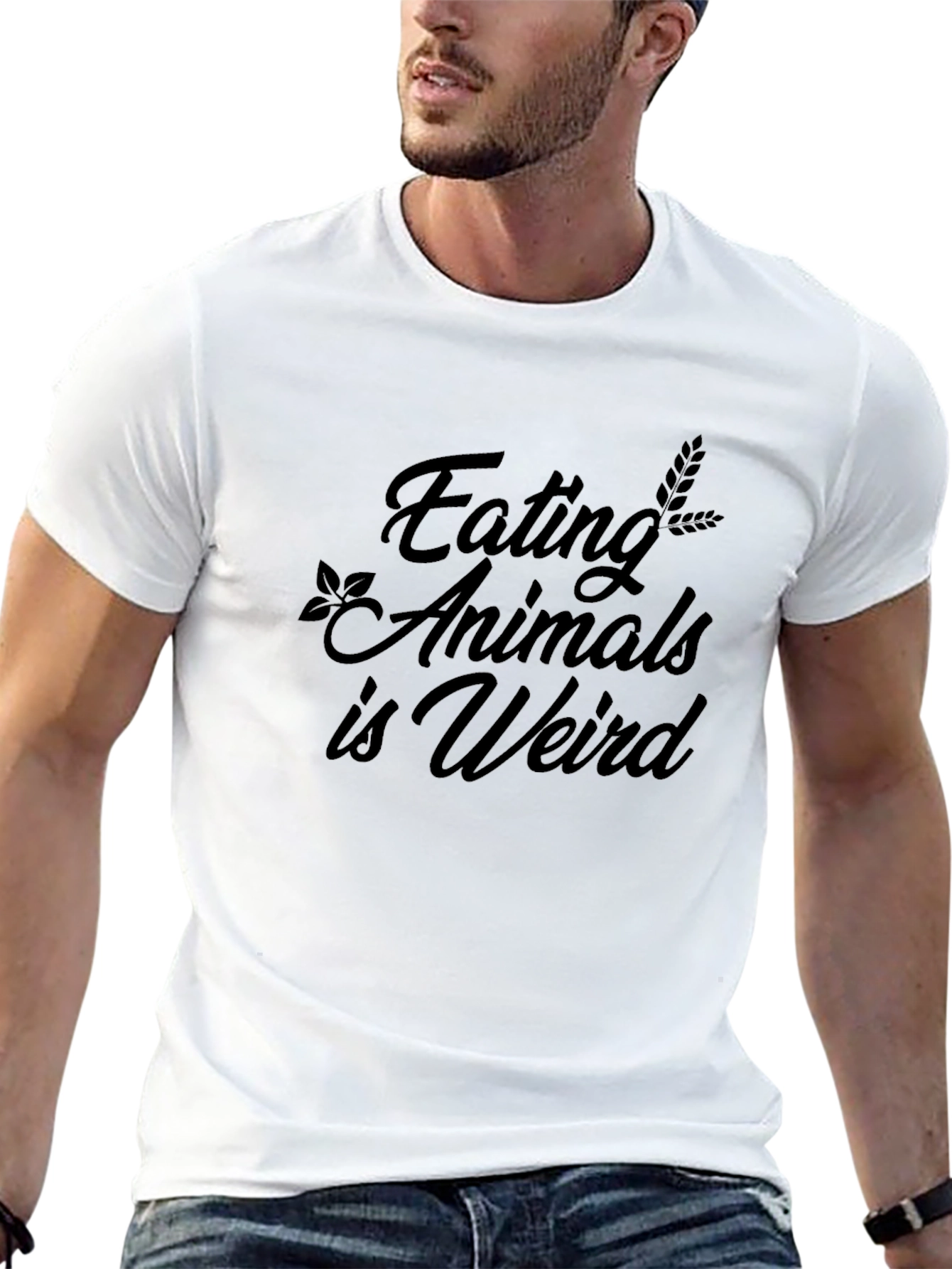 Eating Animals is Weird - Vegan Graphic Tee