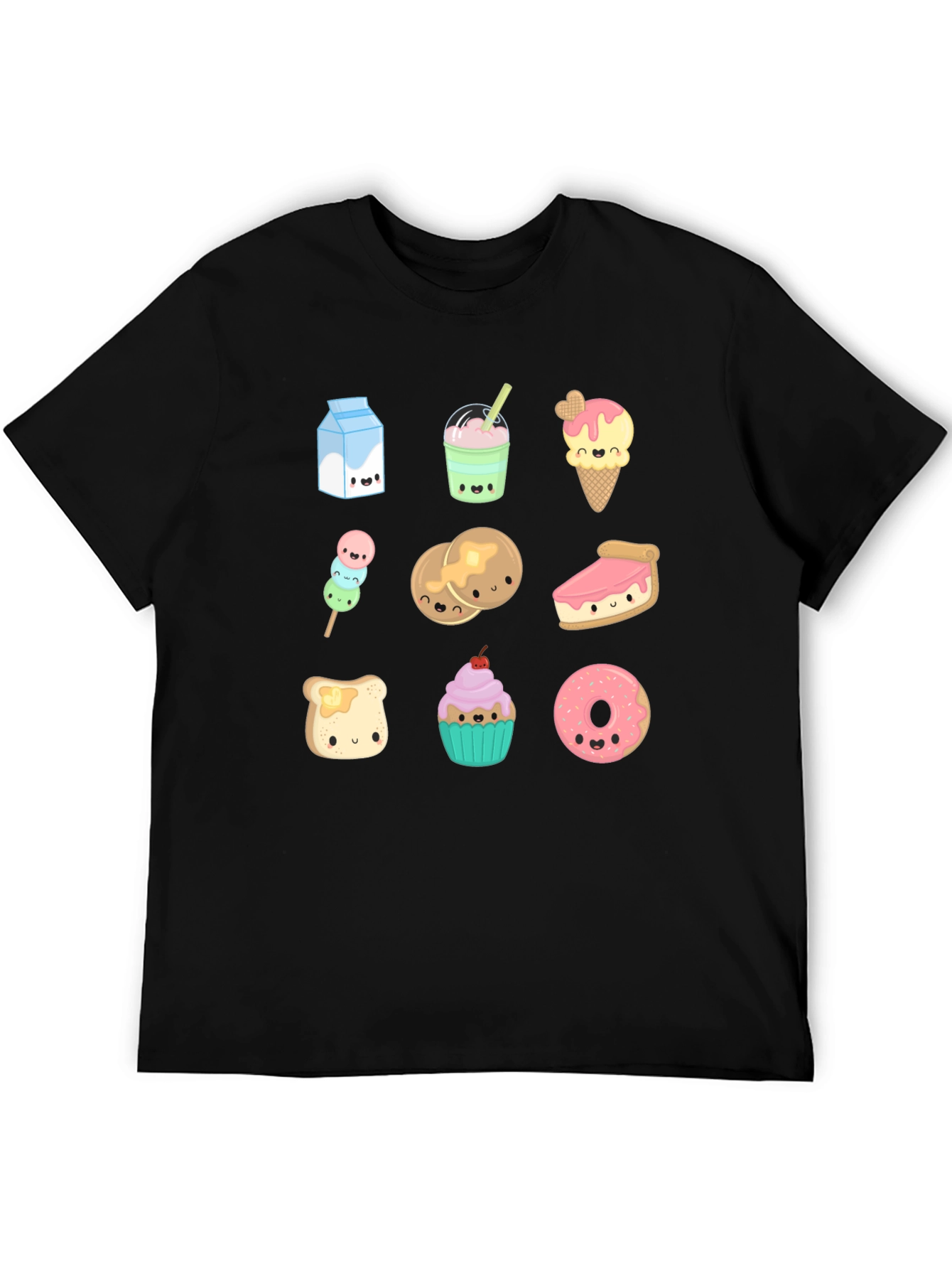 Kawaii Dessert T-Shirt - Cute Foodie Design