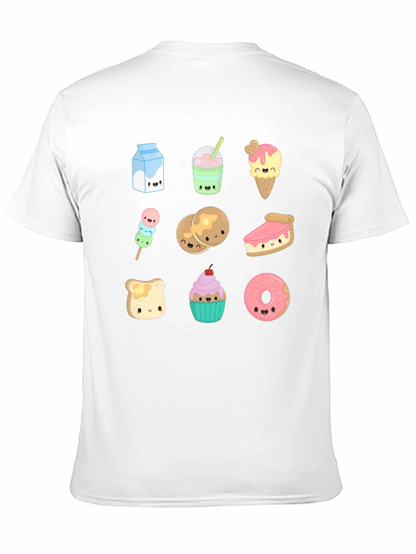 Kawaii Dessert T-Shirt - Cute Foodie Design