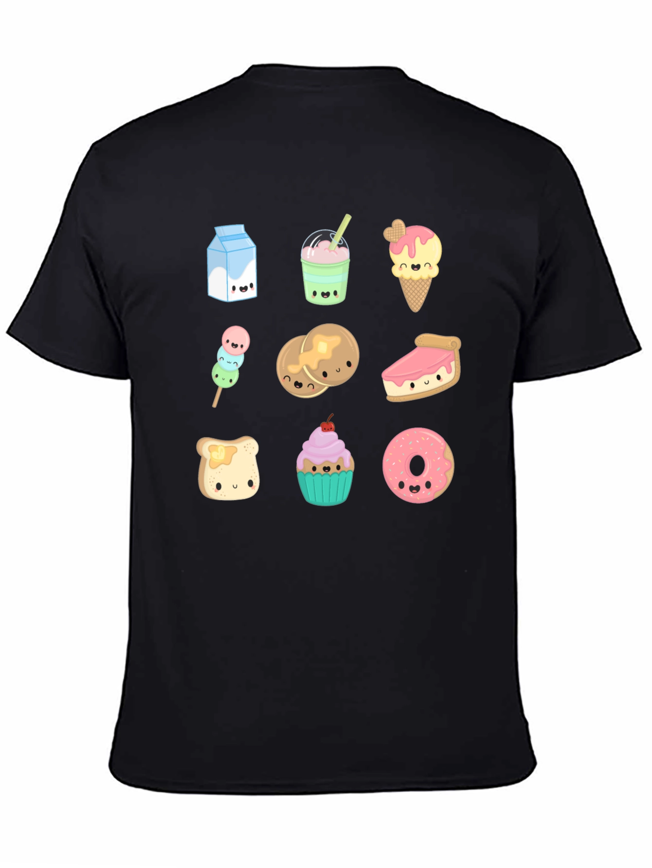 Kawaii Dessert T-Shirt - Cute Foodie Design