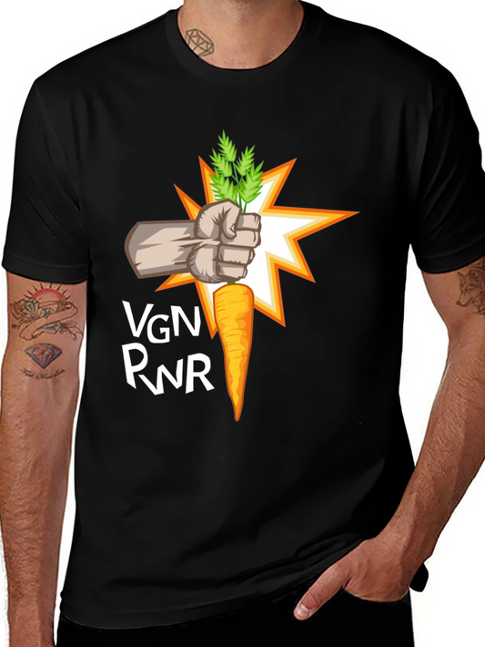 VGN PWR Carrot Graphic Tee
