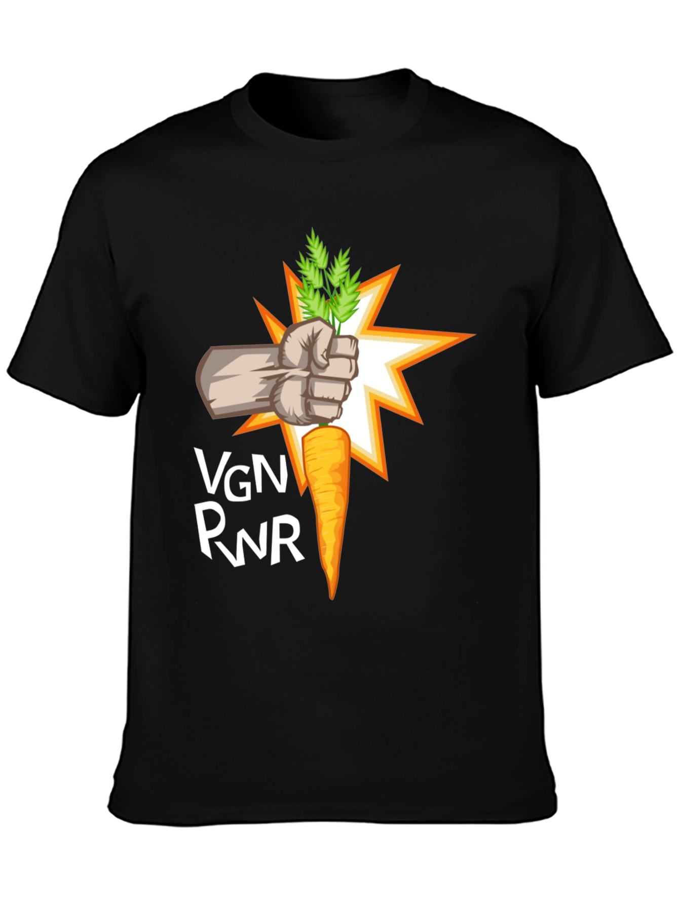 VGN PWR Carrot Graphic Tee