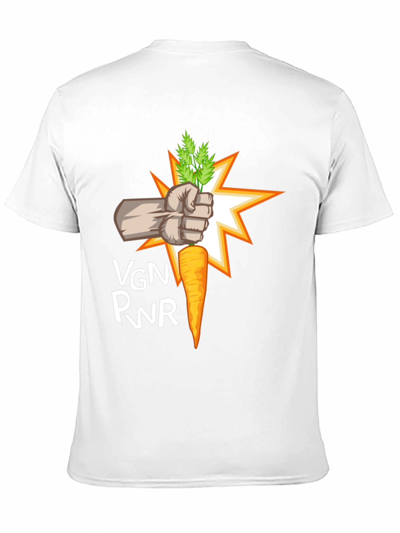 VGN PWR Carrot Graphic Tee