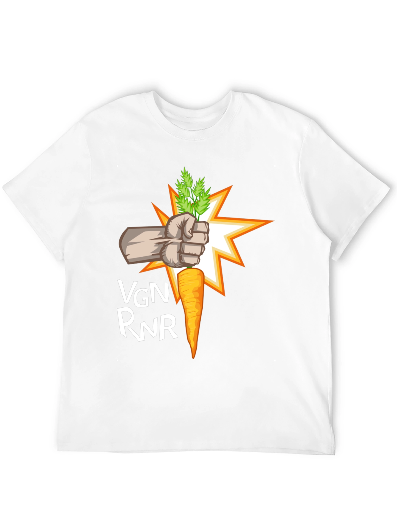 VGN PWR Carrot Graphic Tee
