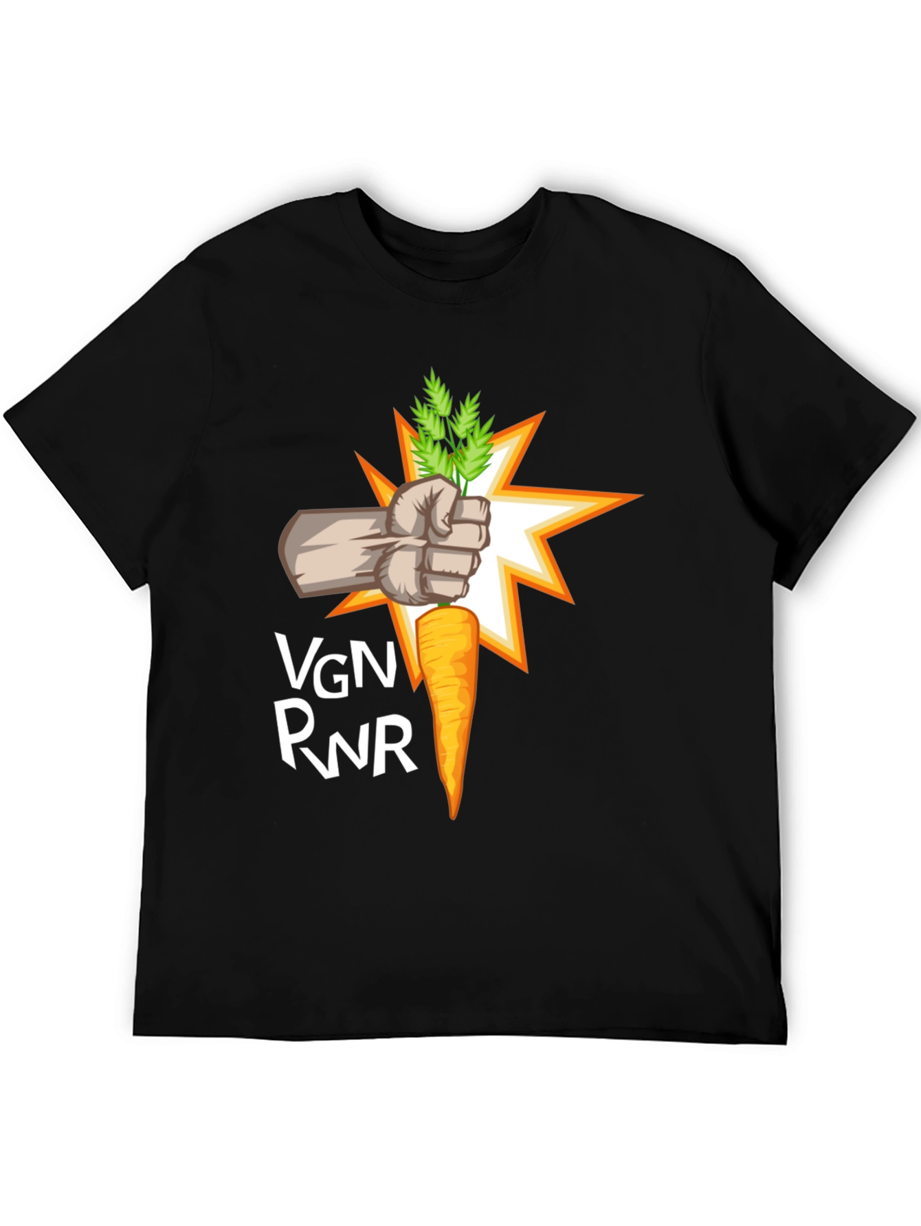 VGN PWR Carrot Graphic Tee