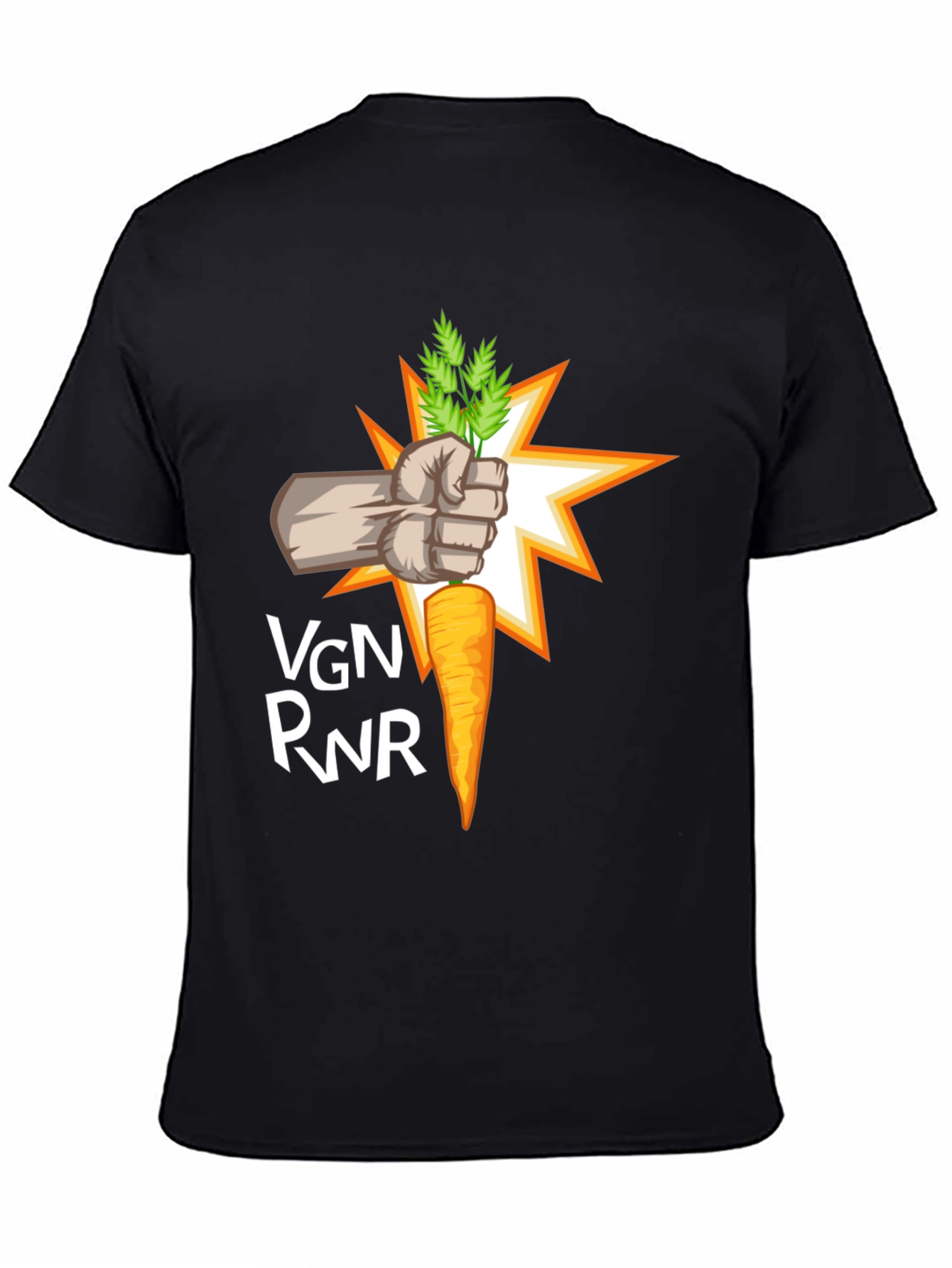 VGN PWR Carrot Graphic Tee