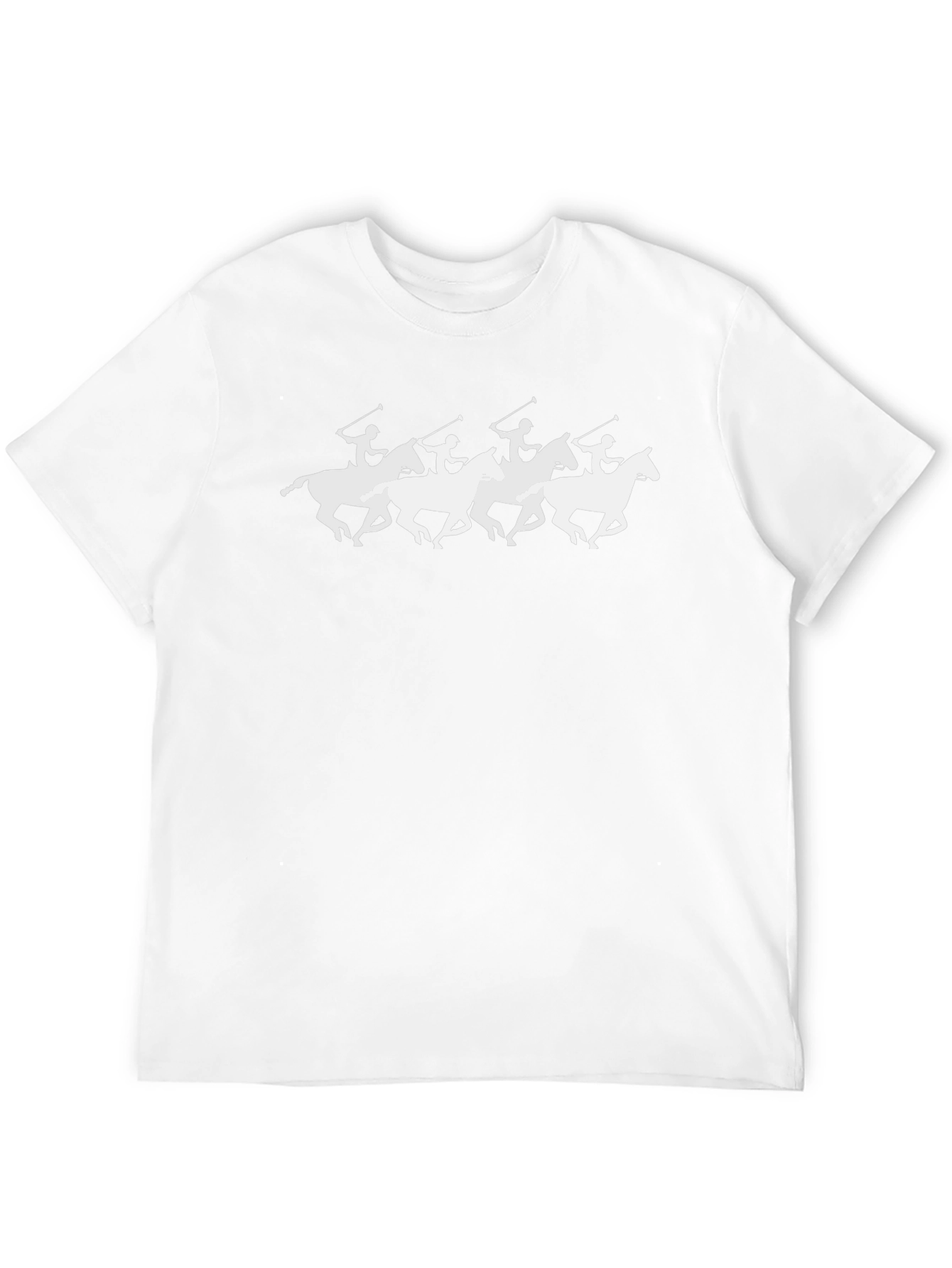 Polo Player Graphic Tee - Classic Black T-Shirt