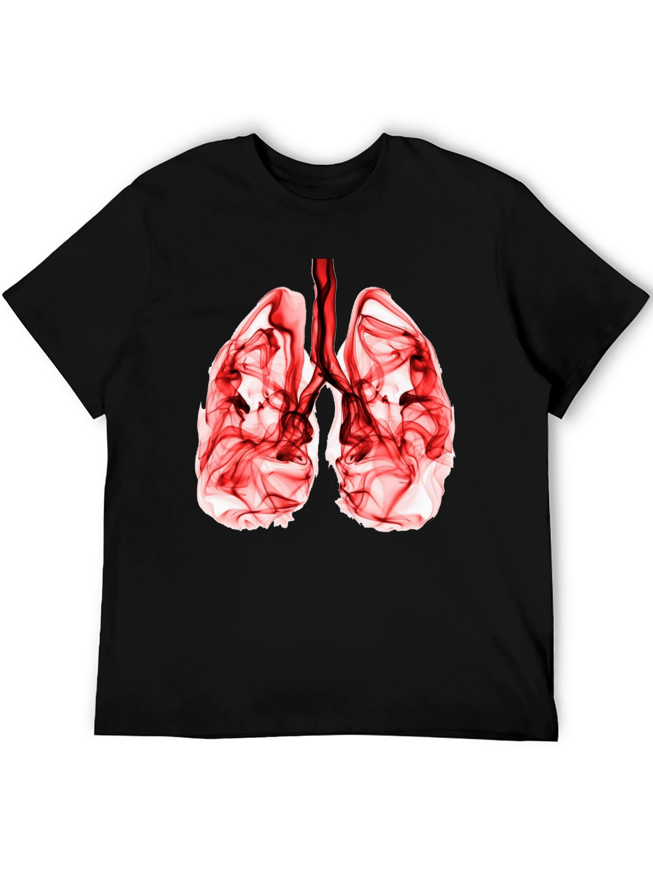 Lung Graphic Black Tee