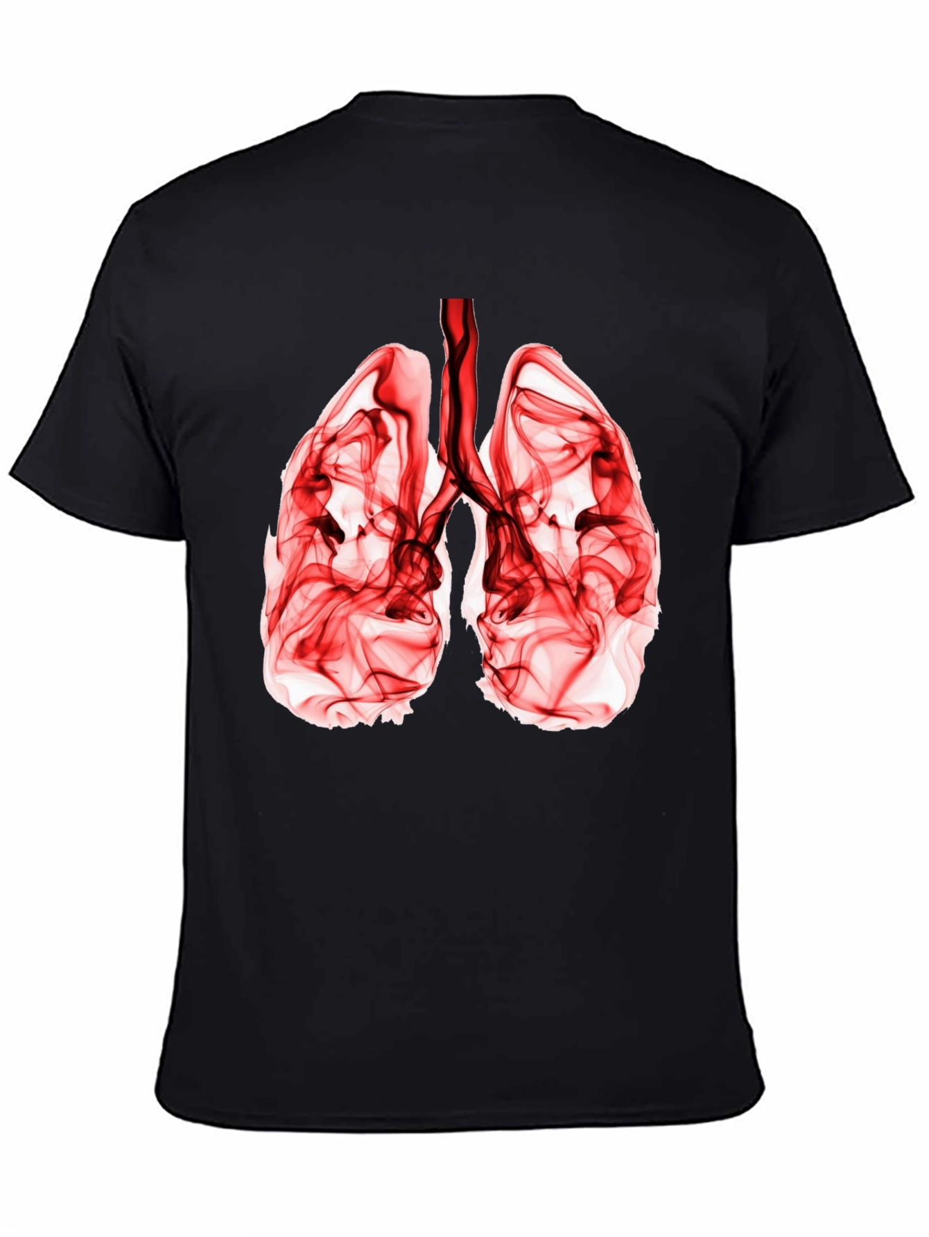 Lung Graphic Black Tee