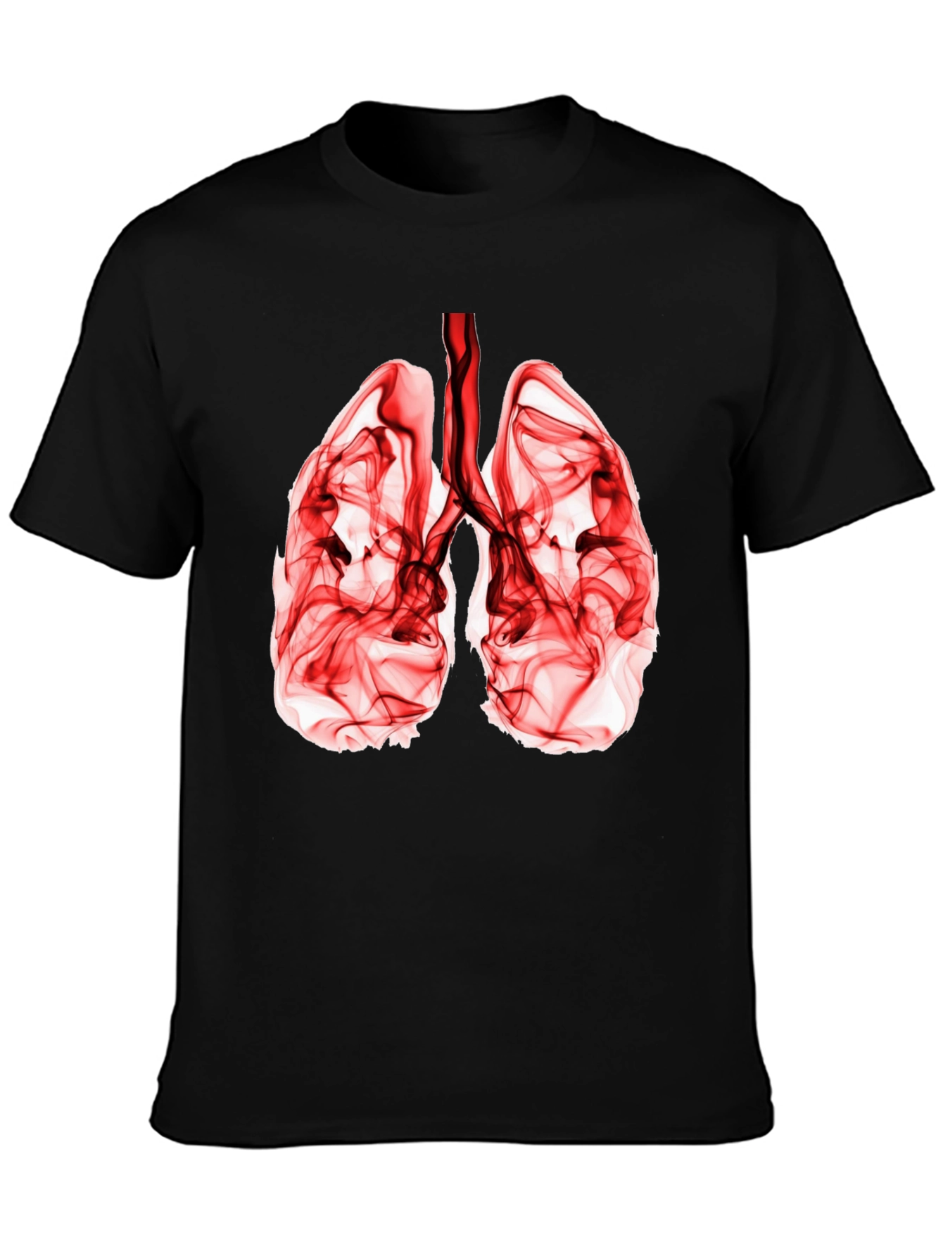 Lung Graphic Black Tee