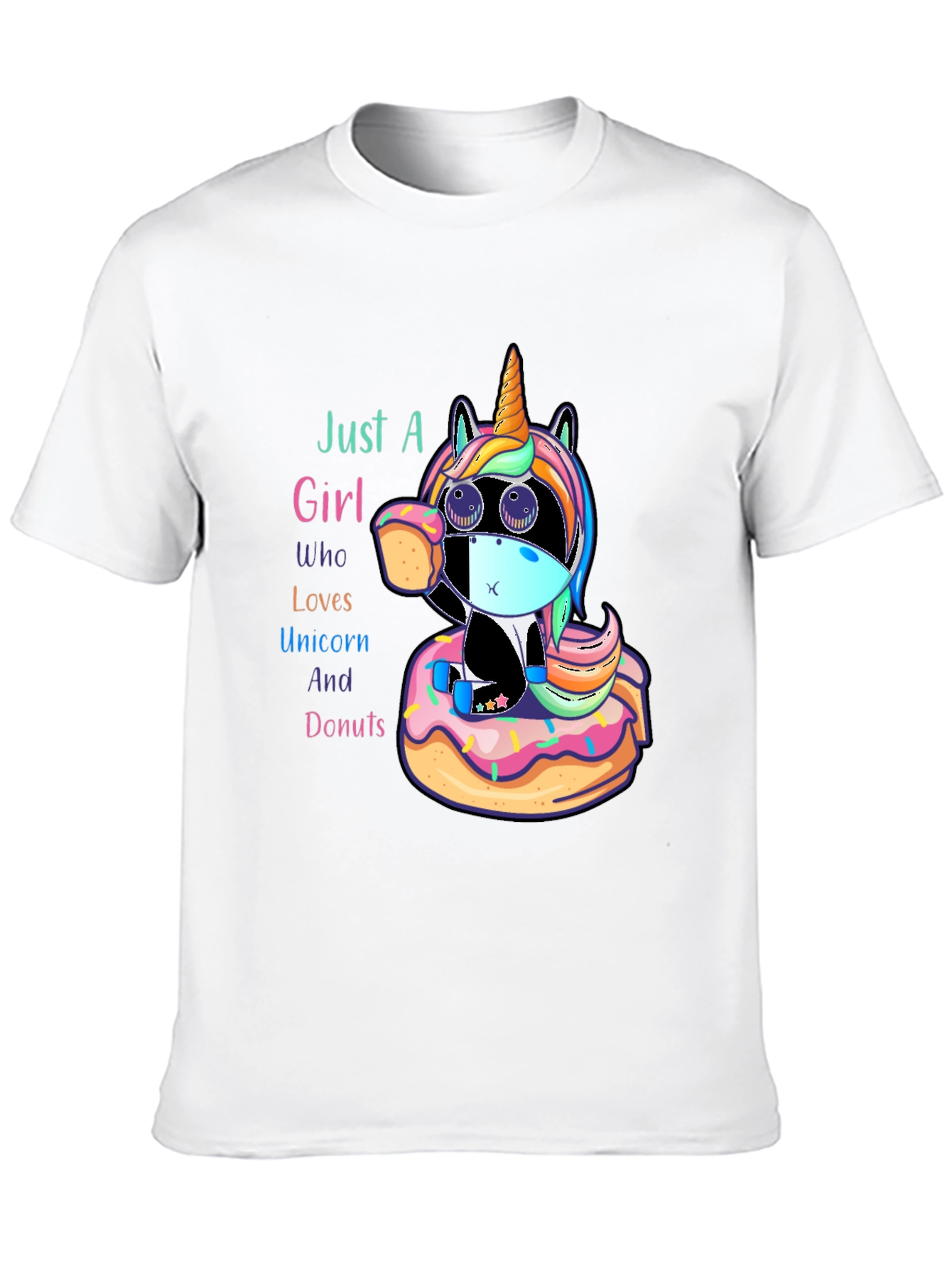 Unicorn & Donuts Graphic Tee