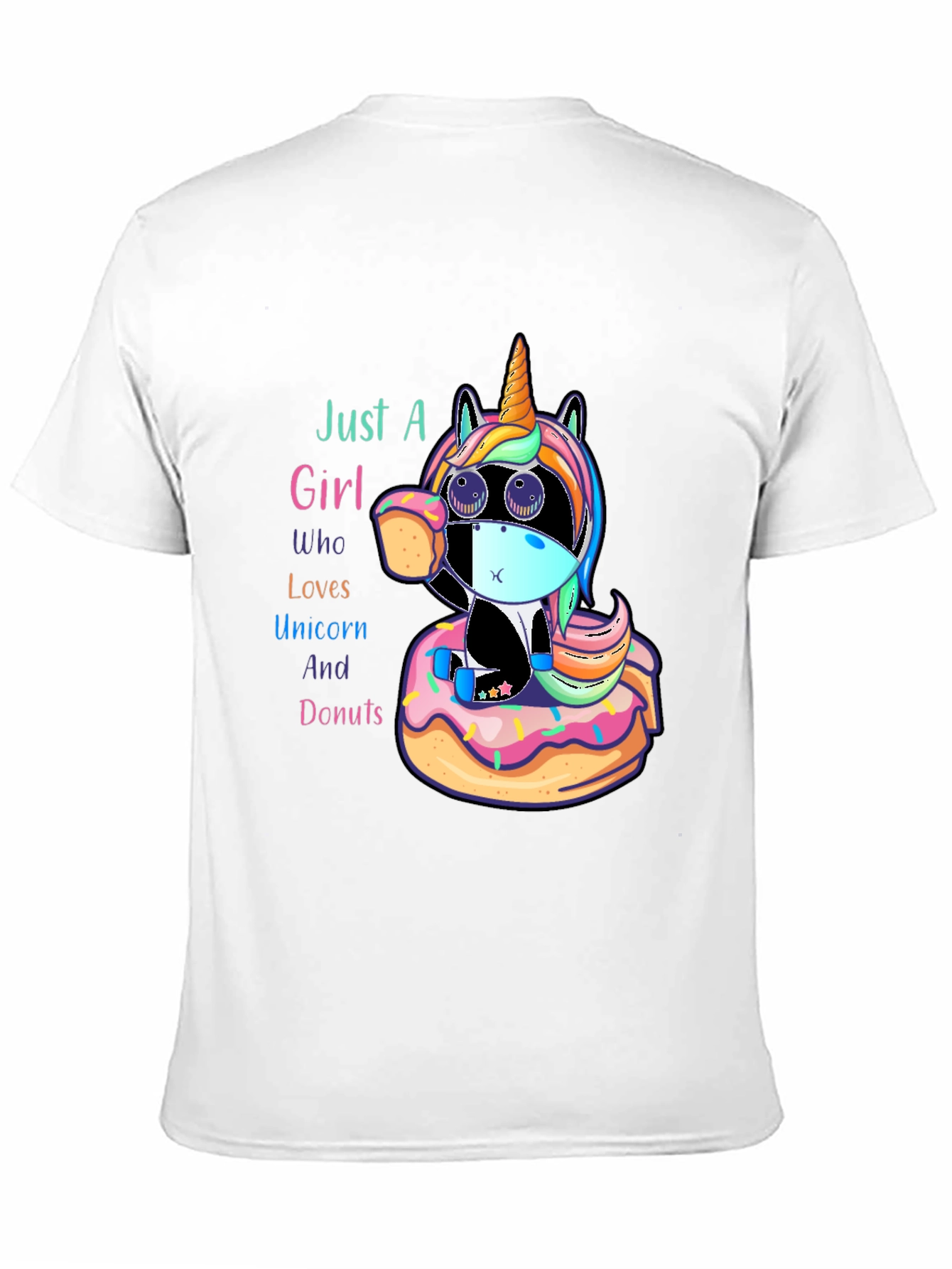 Unicorn & Donuts Graphic Tee
