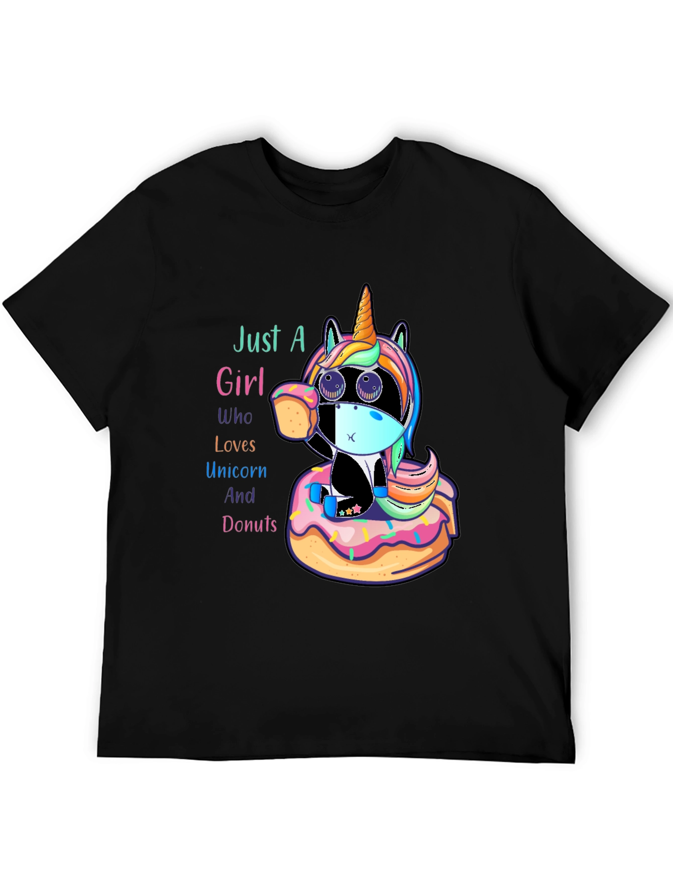 Unicorn & Donuts Graphic Tee