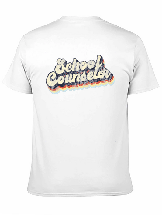 Retro School Counselor T-Shirt - Vintage Style Comfort