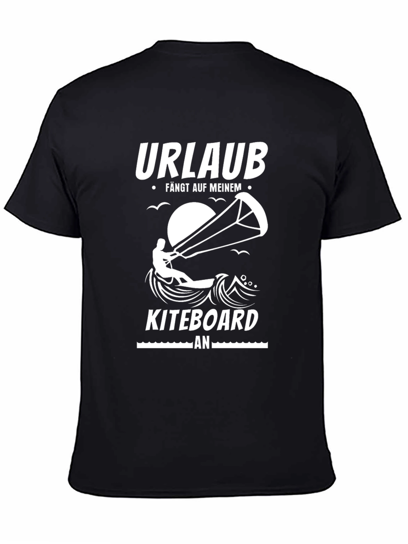 Kiteboarding T-Shirt - Urlaub Fängt Auf Meinem Kiteboard An