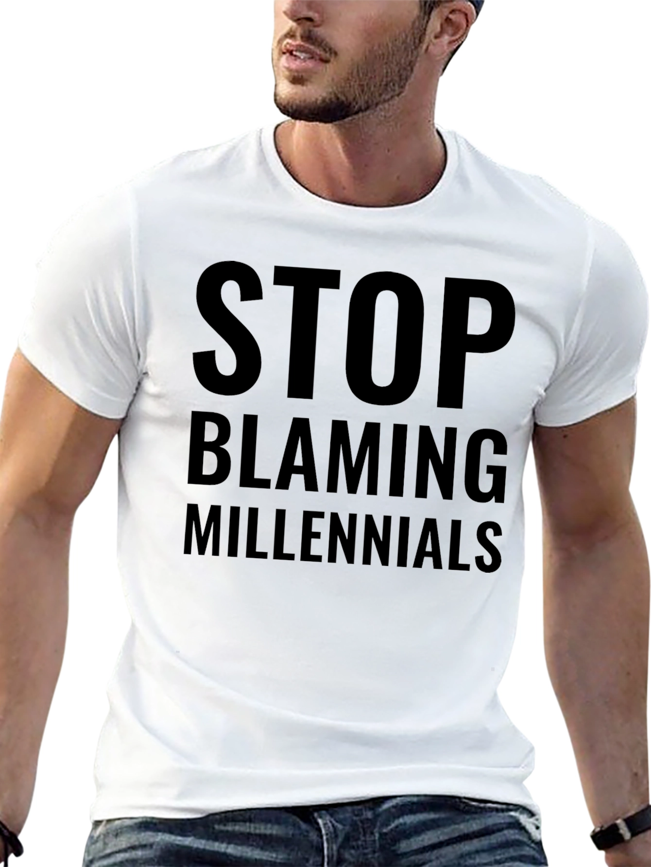 Stop Blaming Millennials Graphic Tee