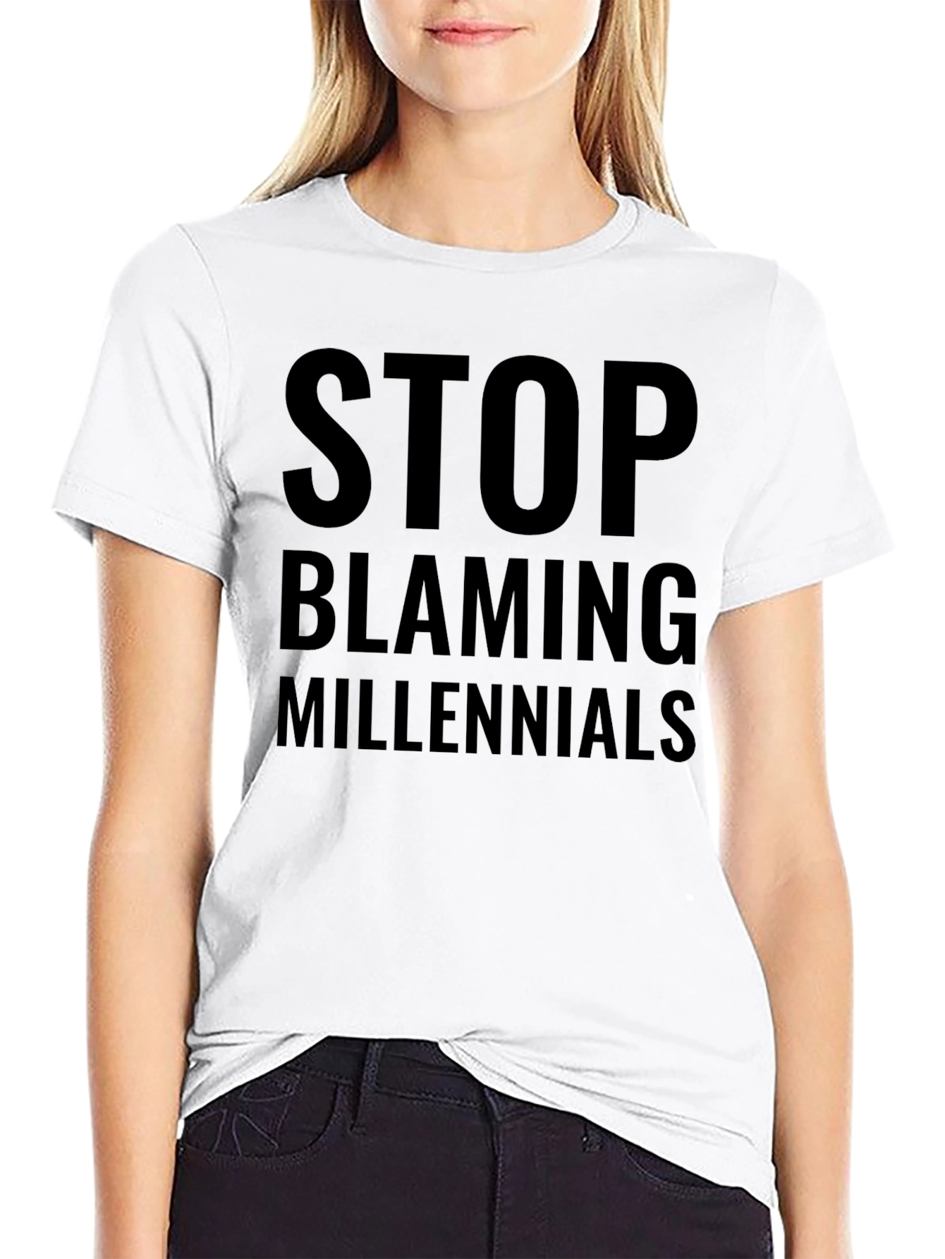 Stop Blaming Millennials Graphic Tee