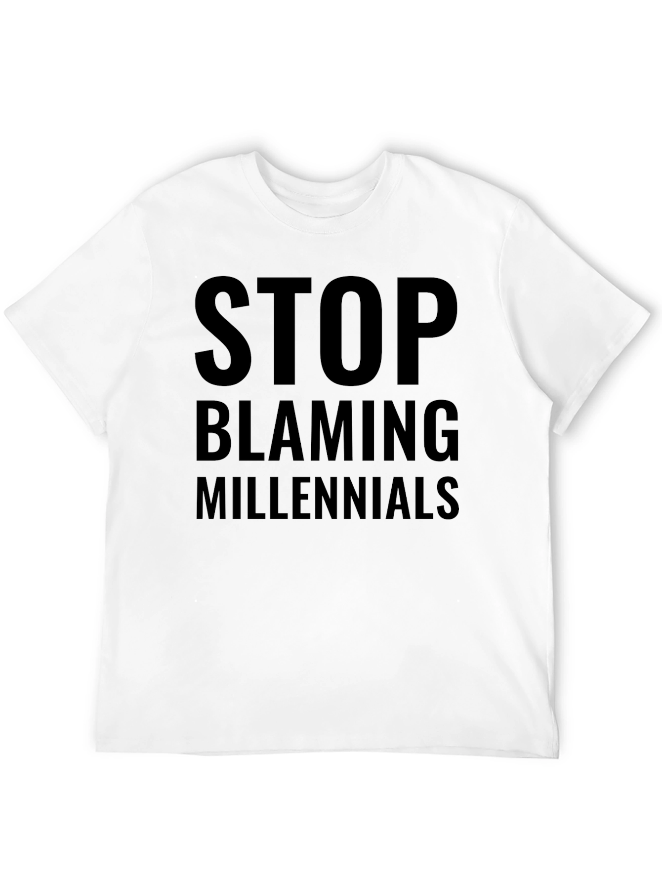 Stop Blaming Millennials Graphic Tee