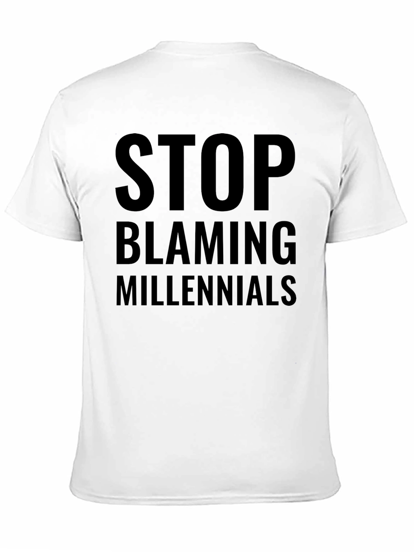Stop Blaming Millennials Graphic Tee