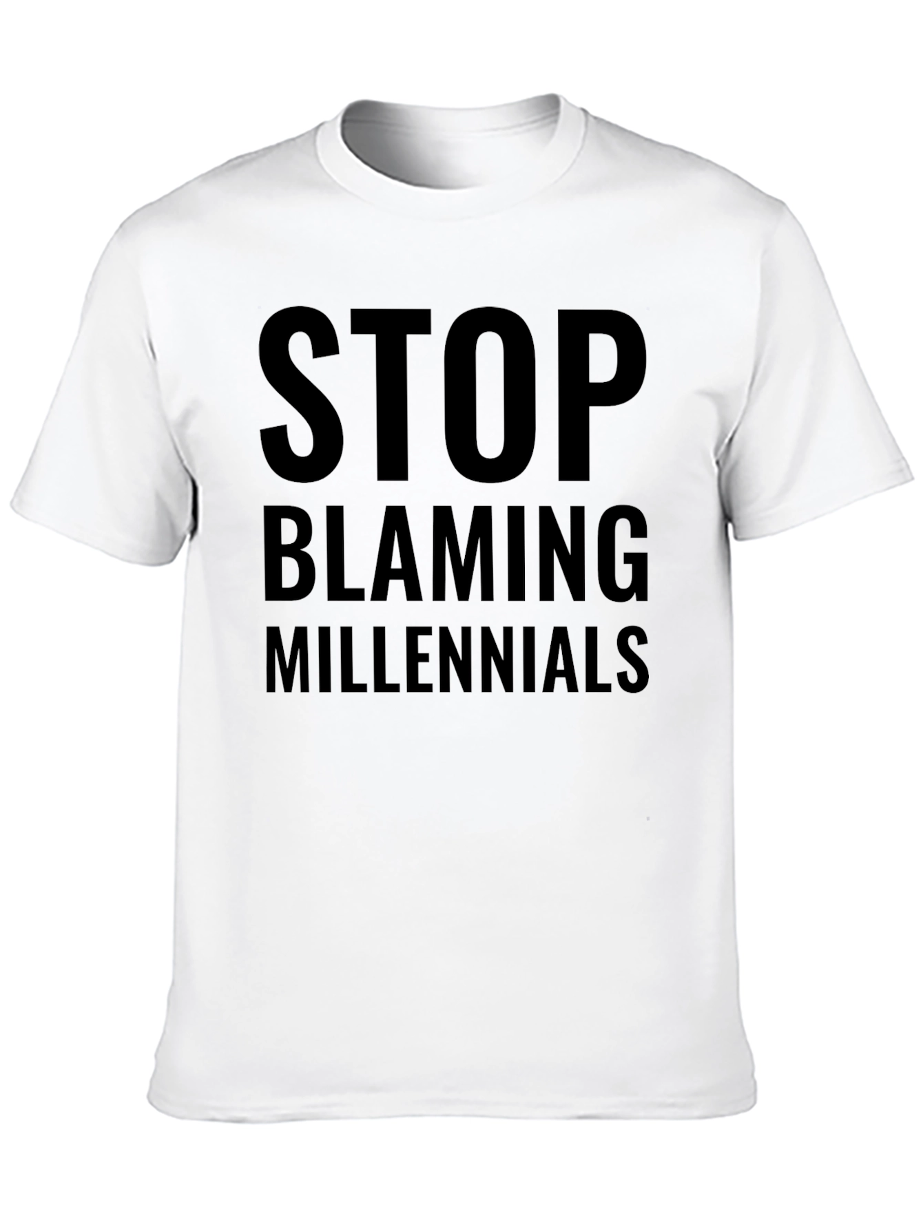 Stop Blaming Millennials Graphic Tee