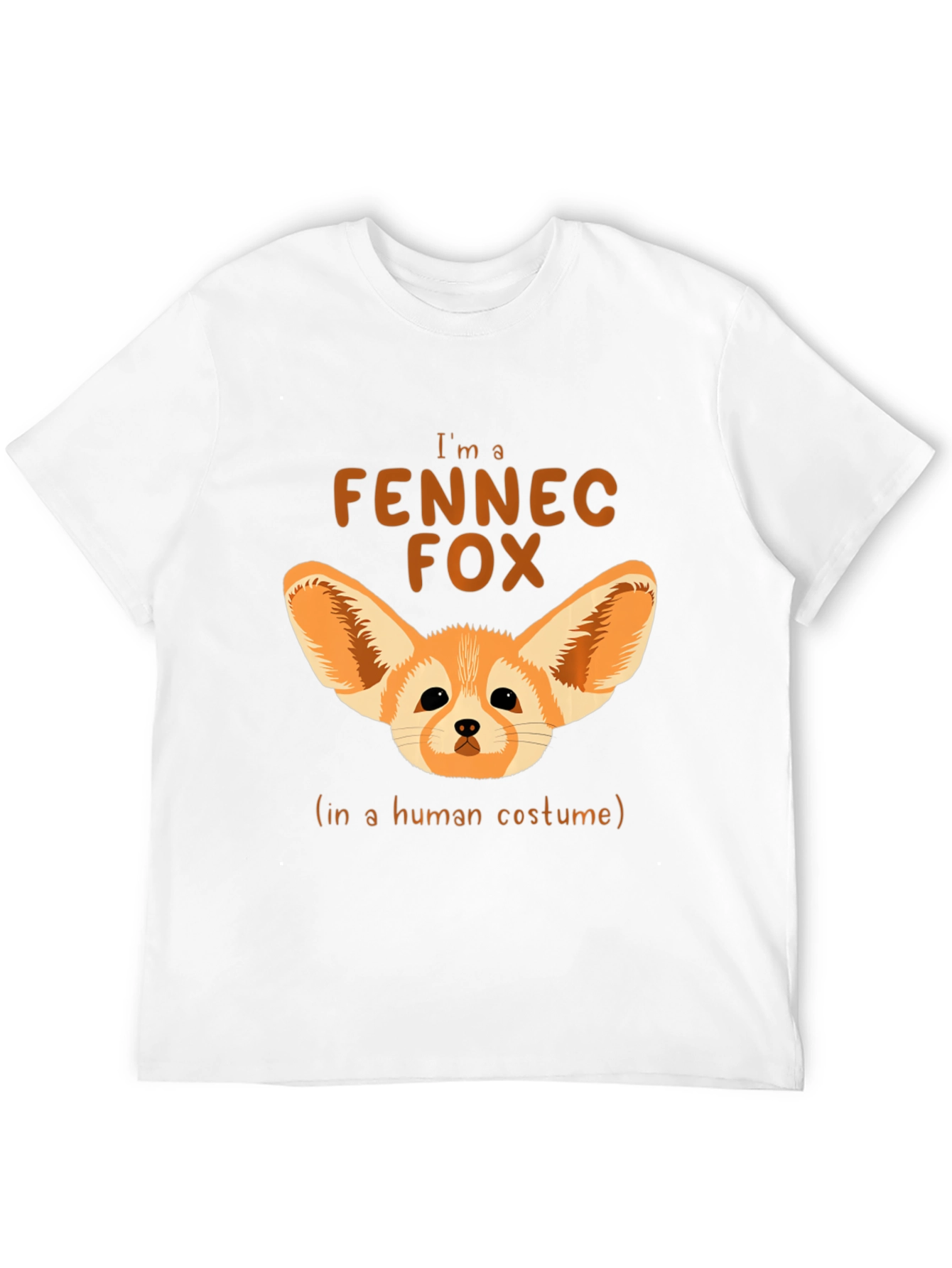 Fennec Fox in Human Costume T-Shirt