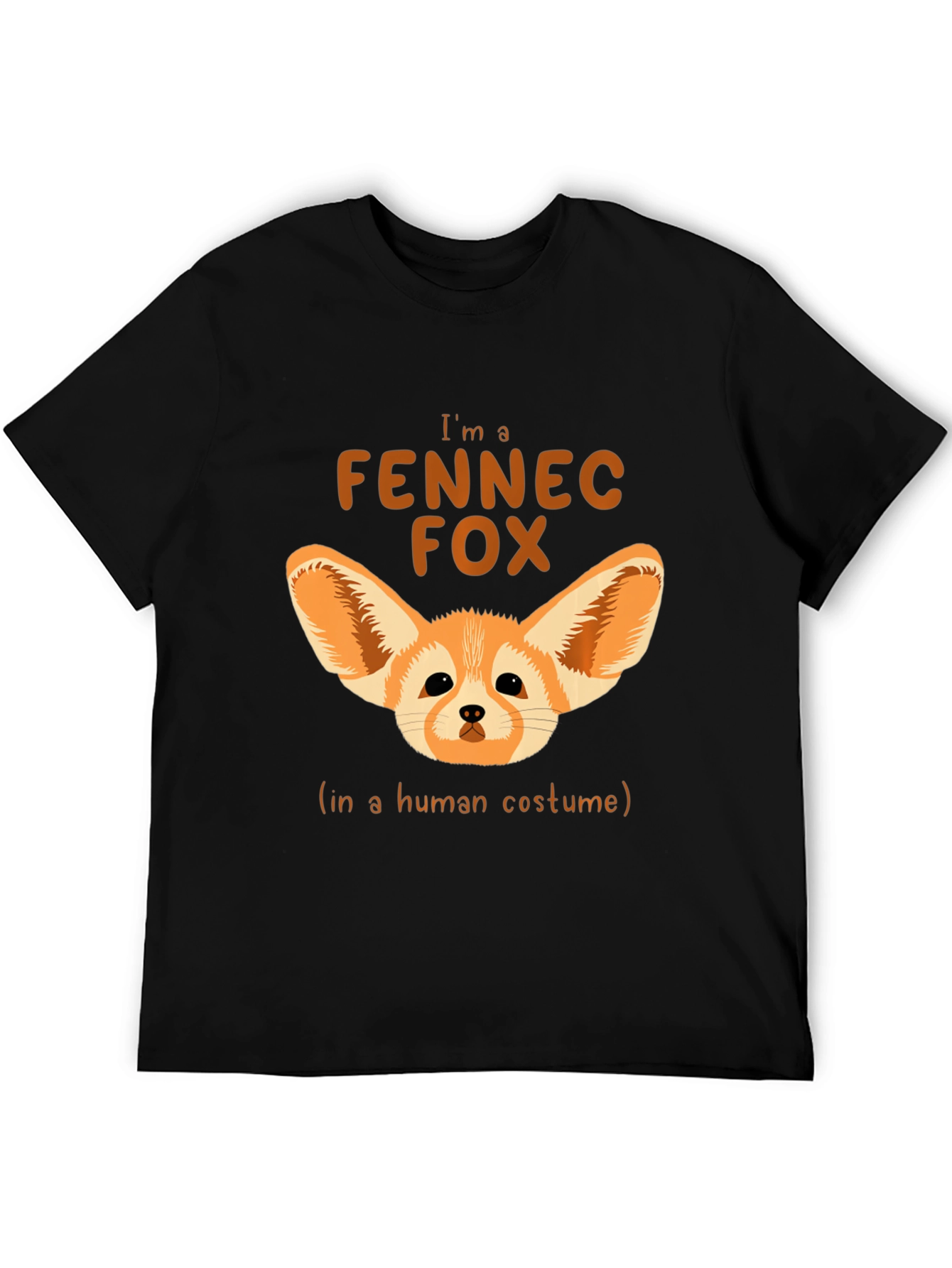 Fennec Fox in Human Costume T-Shirt