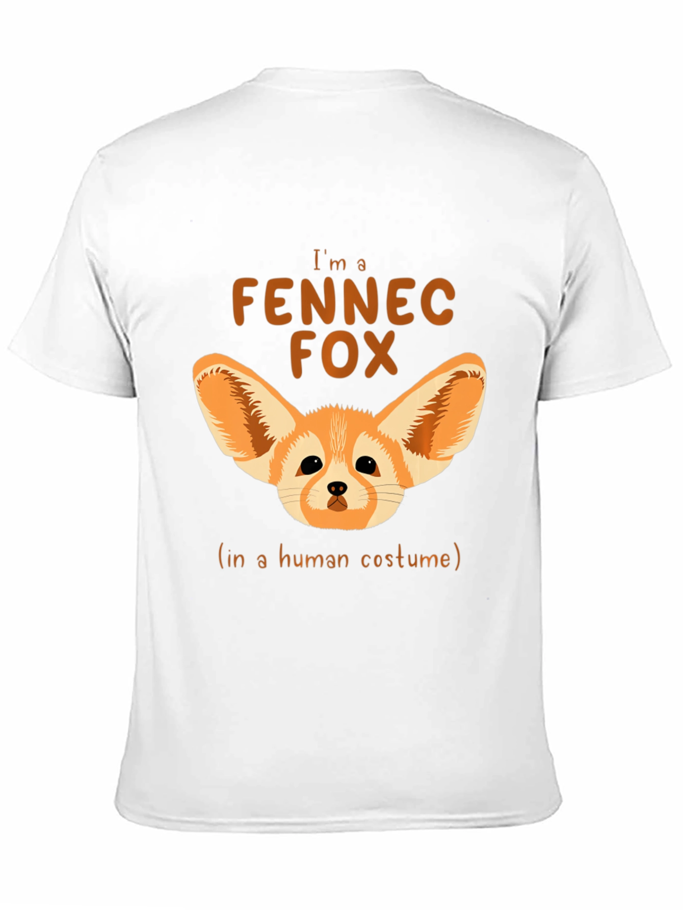 Fennec Fox in Human Costume T-Shirt