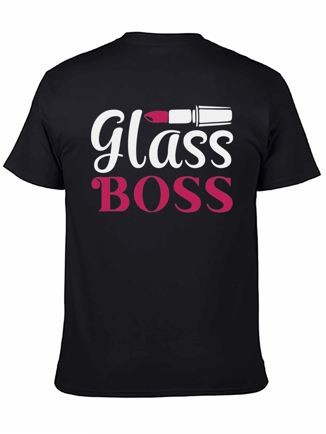 Glass Boss Graphic Tee - Bold Statement T-Shirt