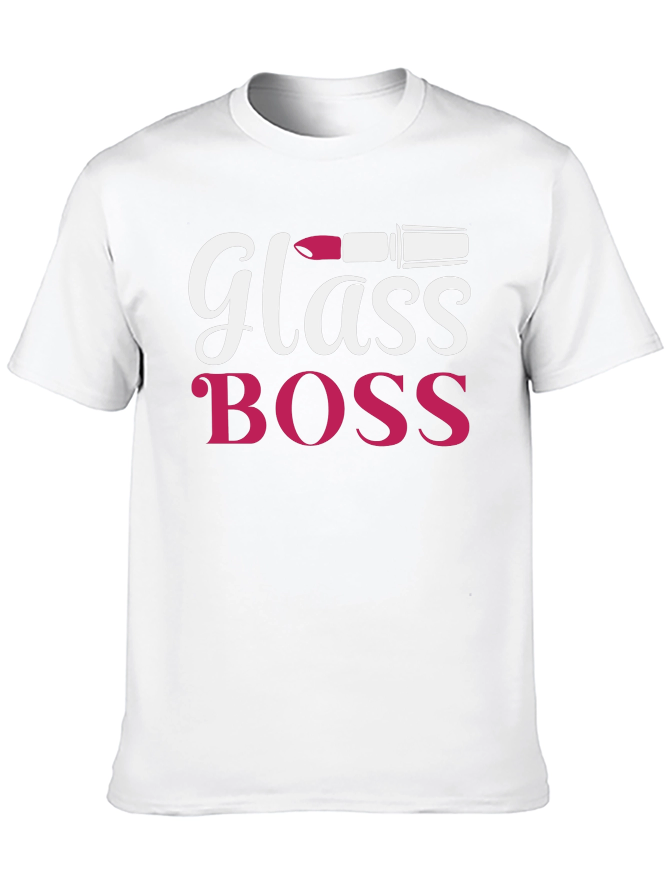 Glass Boss Graphic Tee - Bold Statement T-Shirt