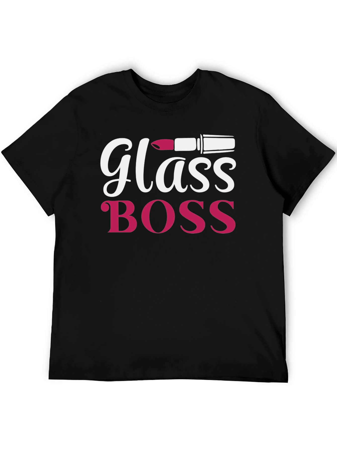 Glass Boss Graphic Tee - Bold Statement T-Shirt