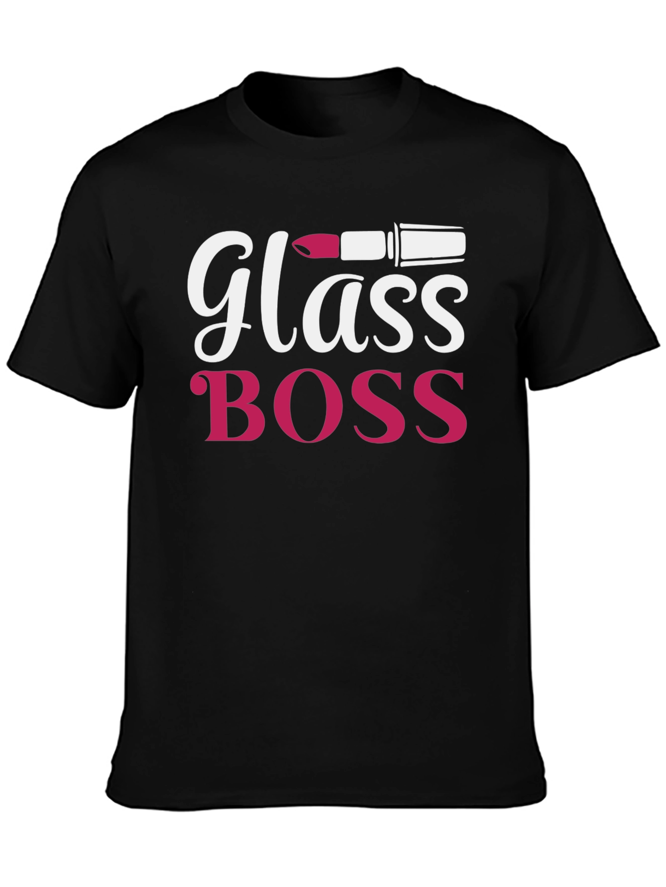 Glass Boss Graphic Tee - Bold Statement T-Shirt