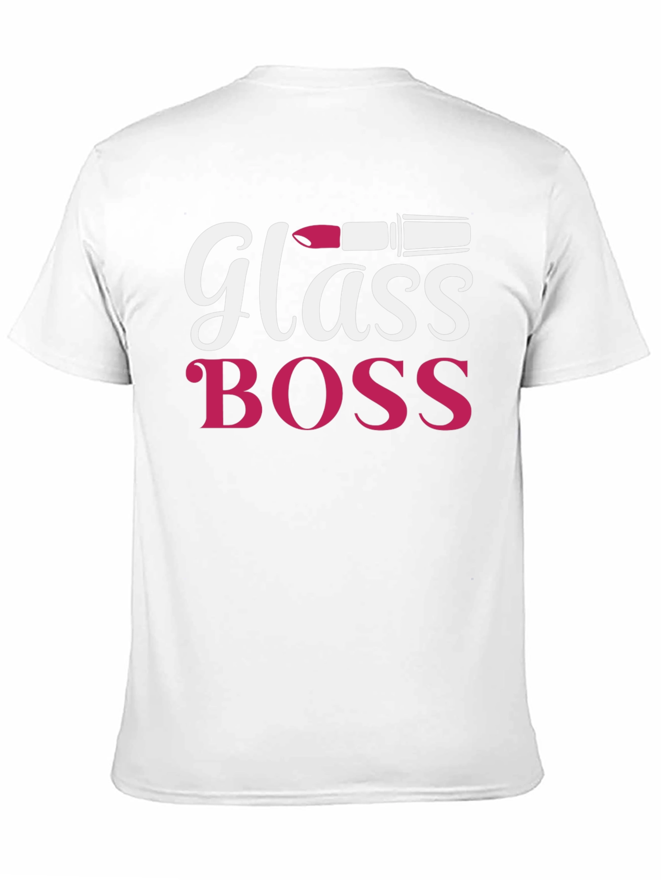 Glass Boss Graphic Tee - Bold Statement T-Shirt