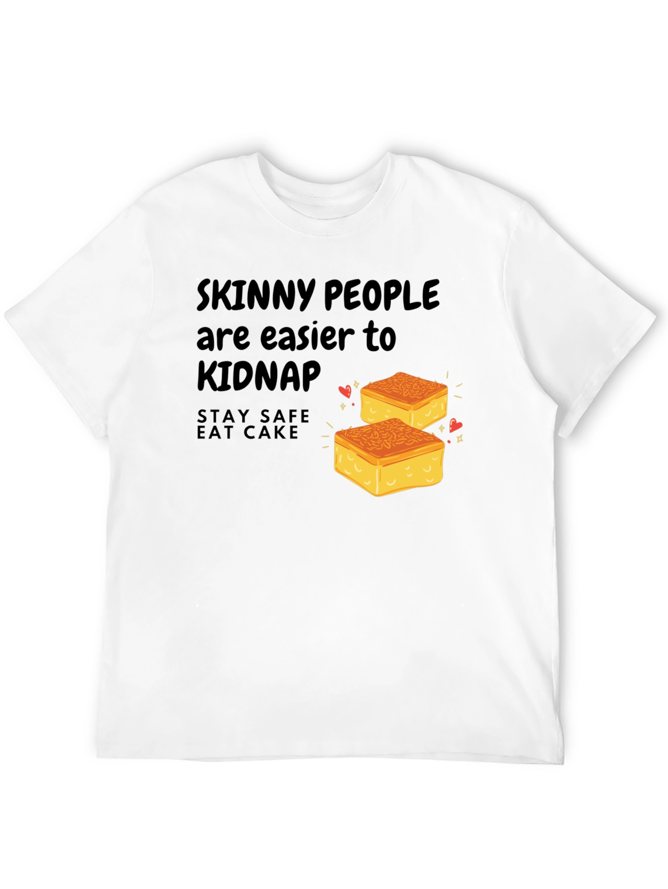 Eat Cake Graphic T-Shirt